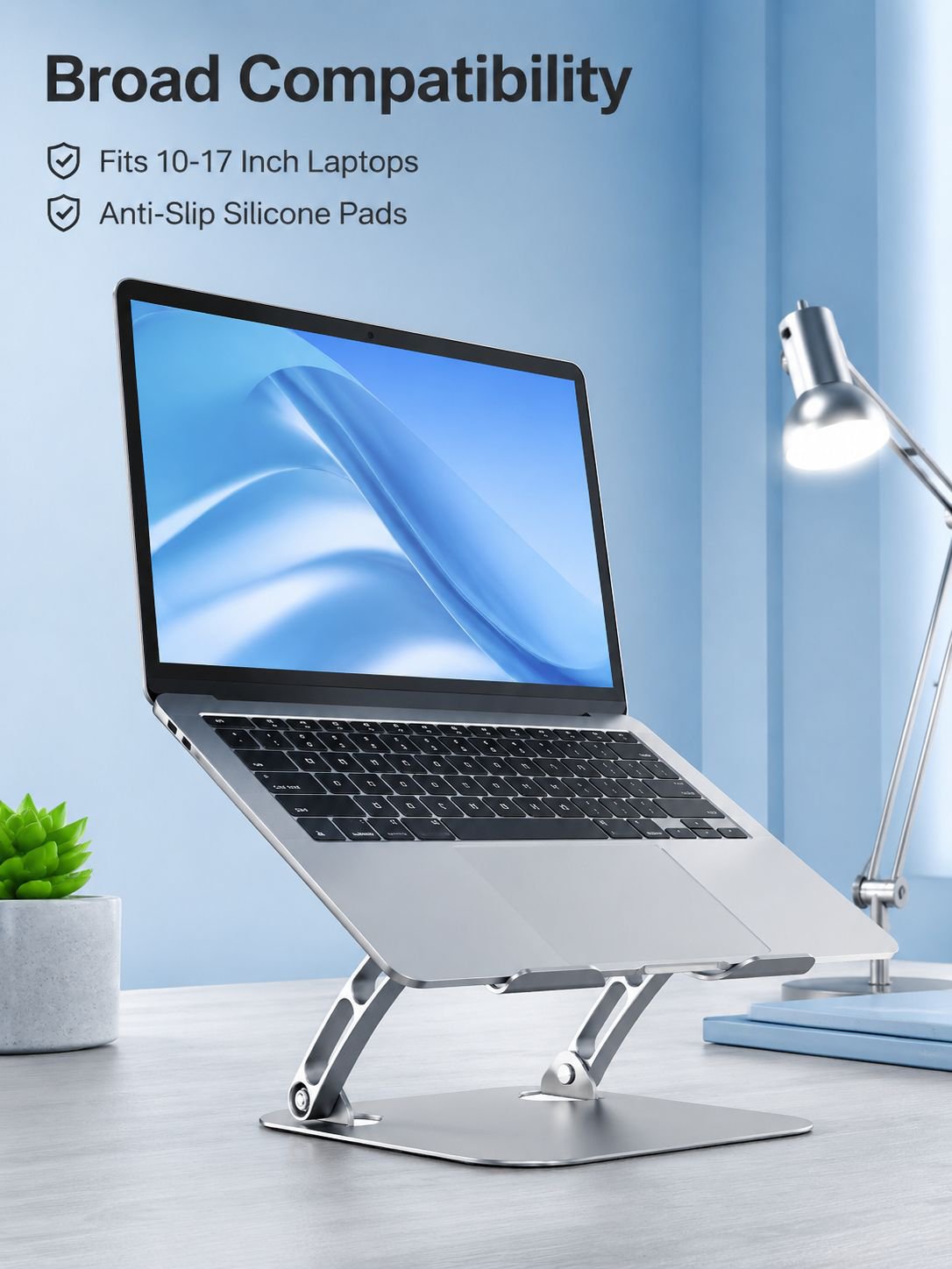 Adjustable Aluminum Laptop Stand