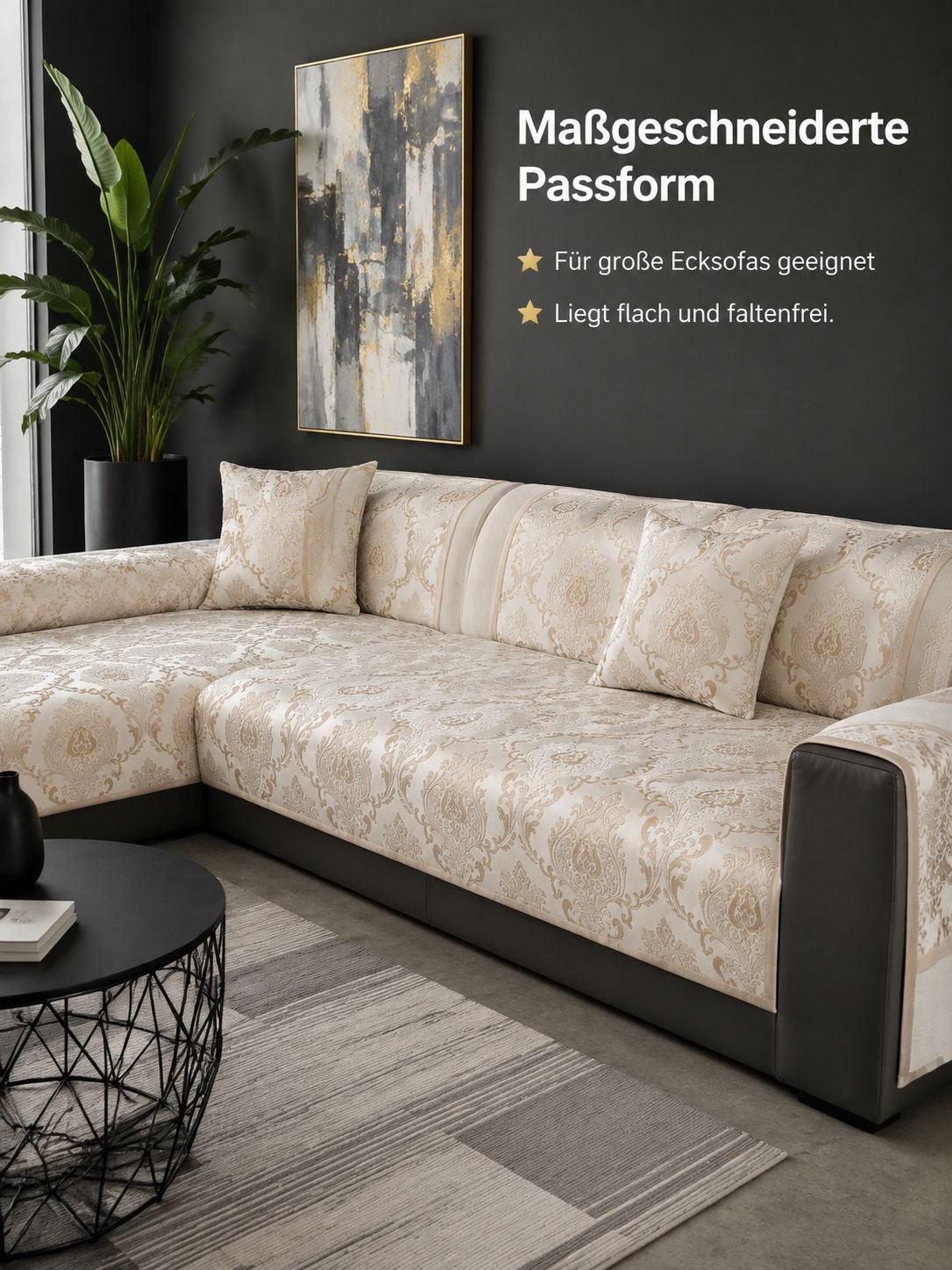 Luxuriöses Sofa-Kissen im modernen europäischen Stil