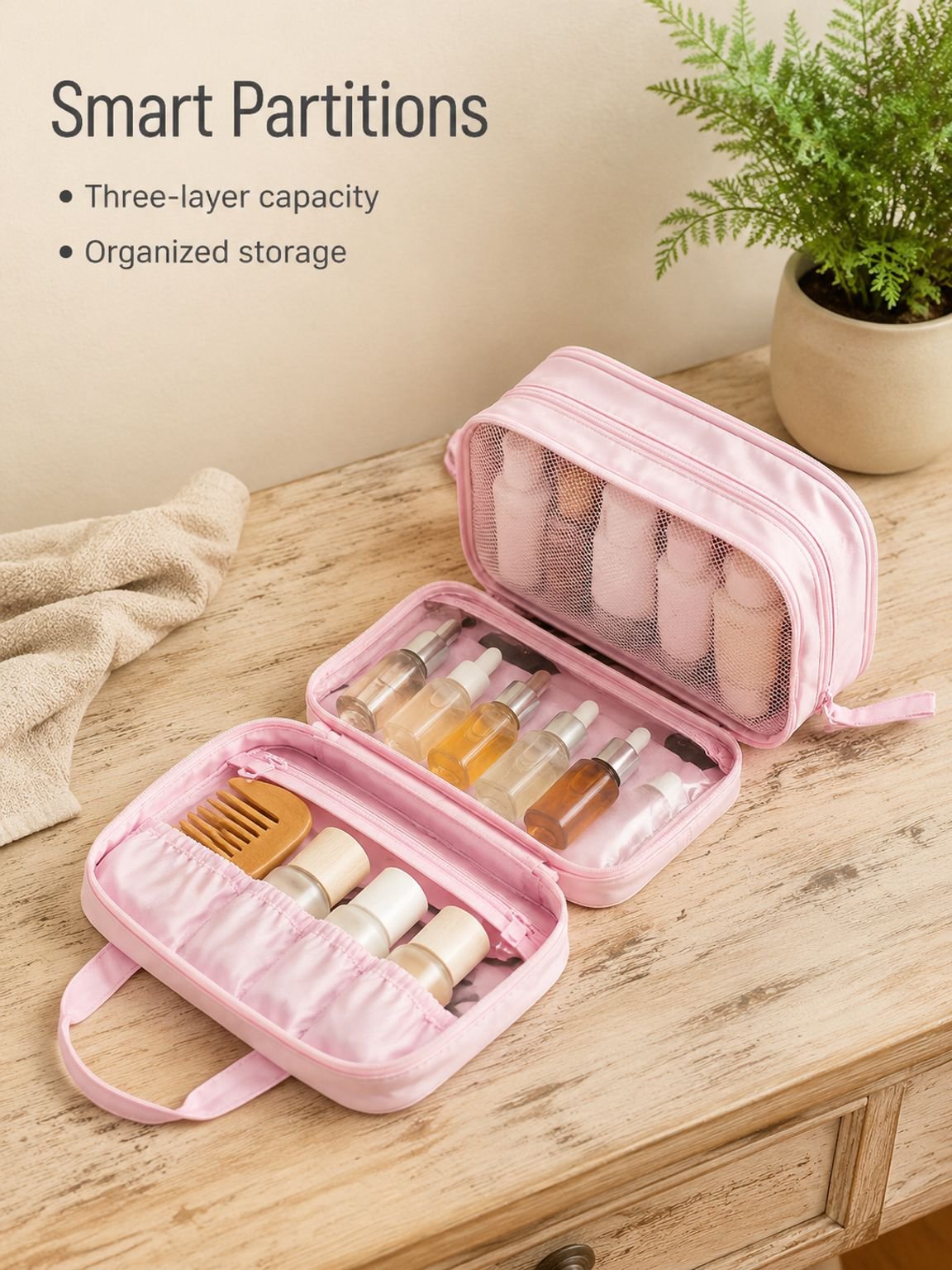 Travel Portable Toiletry Storage Bag