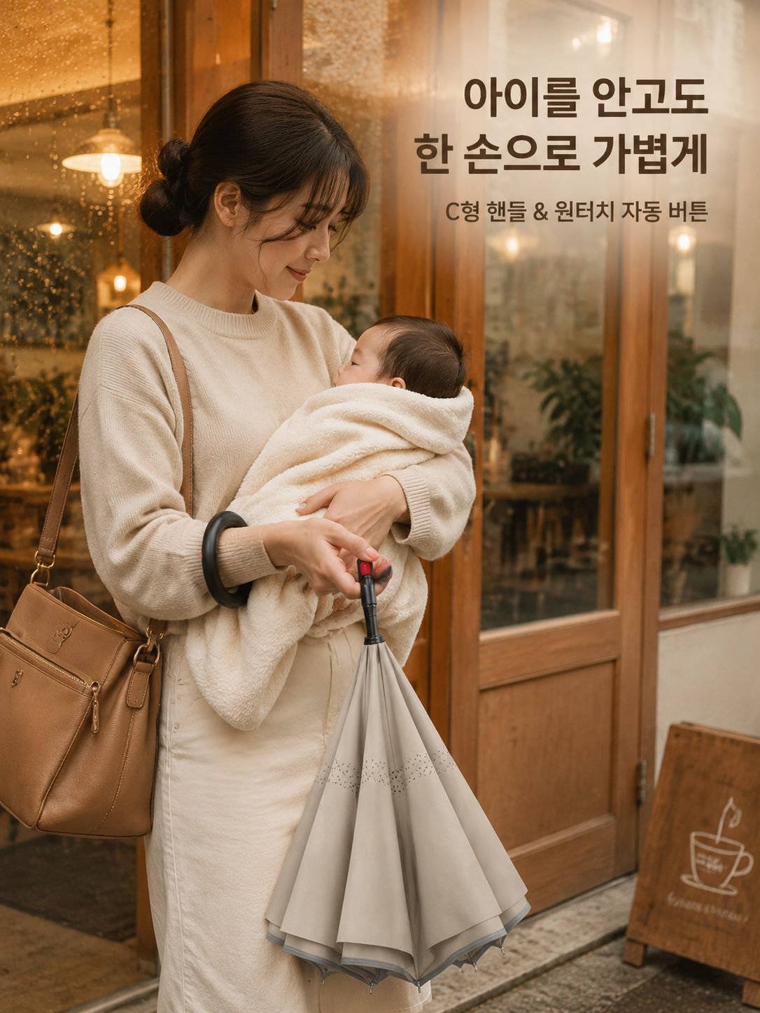 자동 우산