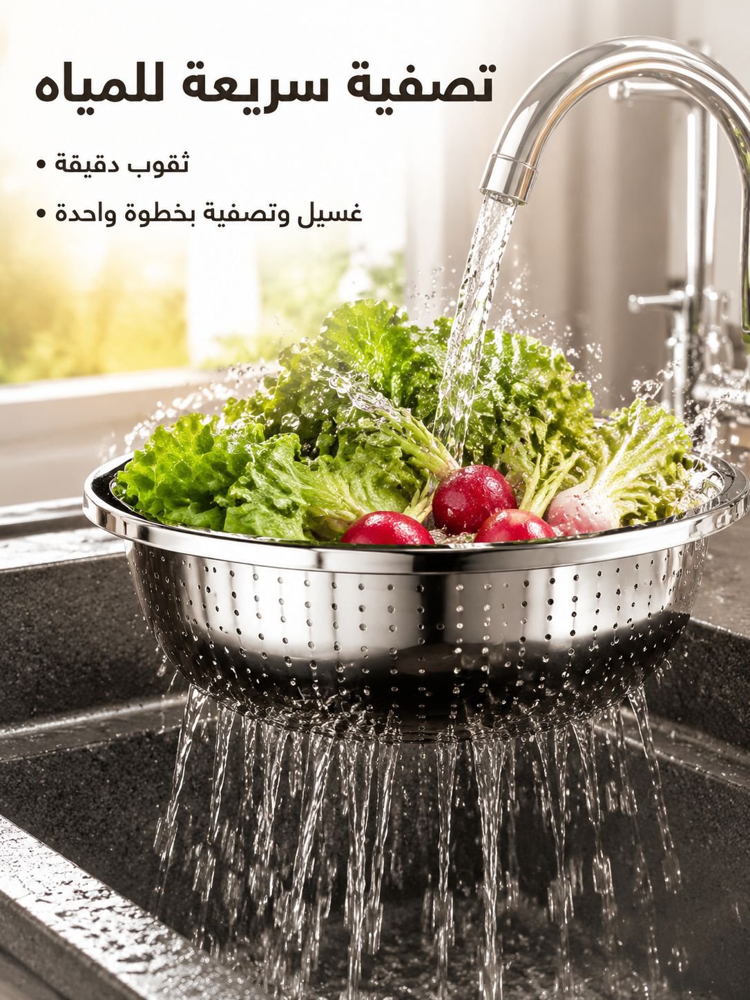 مجموعة مبشرة الخضروات الألمانية من ستانلس ستيل 304 من 3 قطع