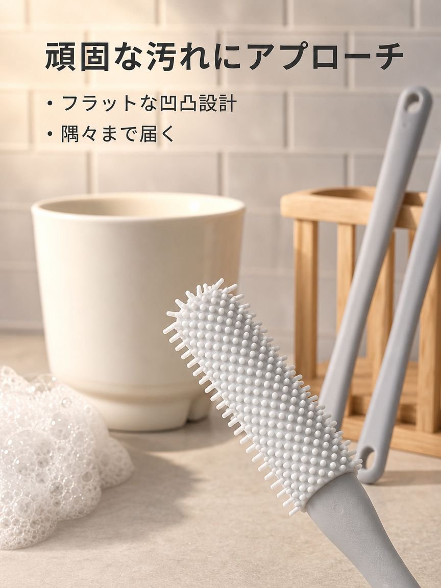 シリコン製トゥブラシ