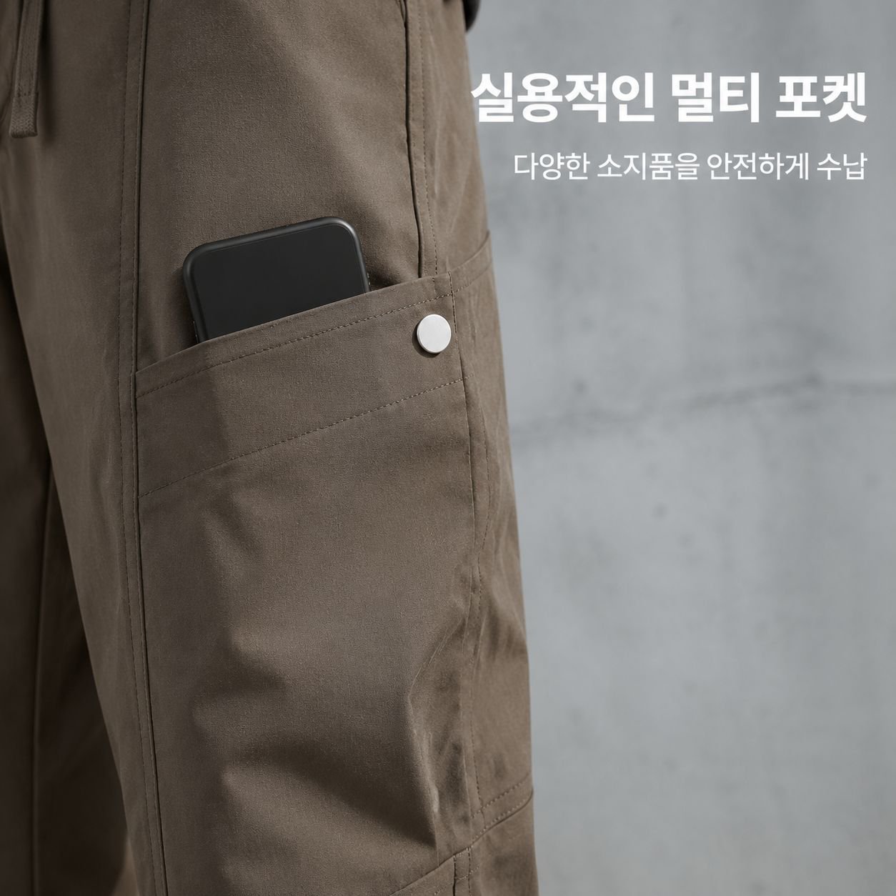 남성용 작업복 캐주얼 바지