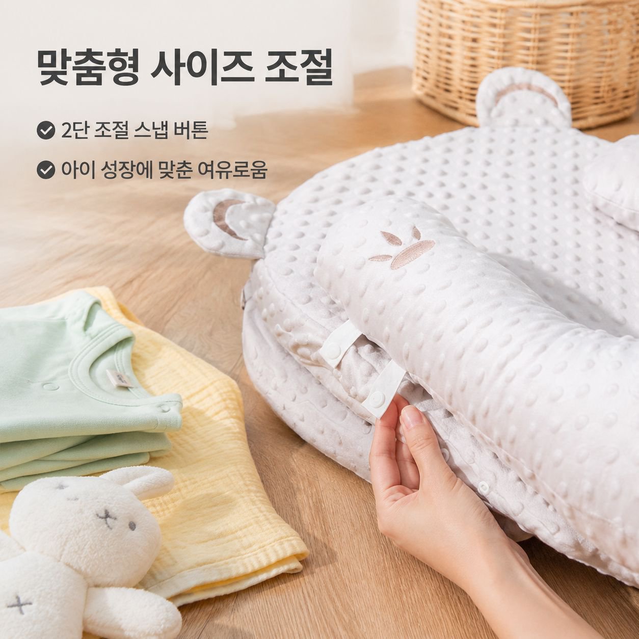 아기 토사 방지 경사 쿠션 안전 통기성 수유 베개