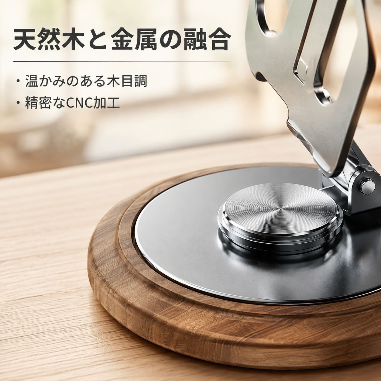 調節可能な折りたたみ式デスクトップスマホスタンド