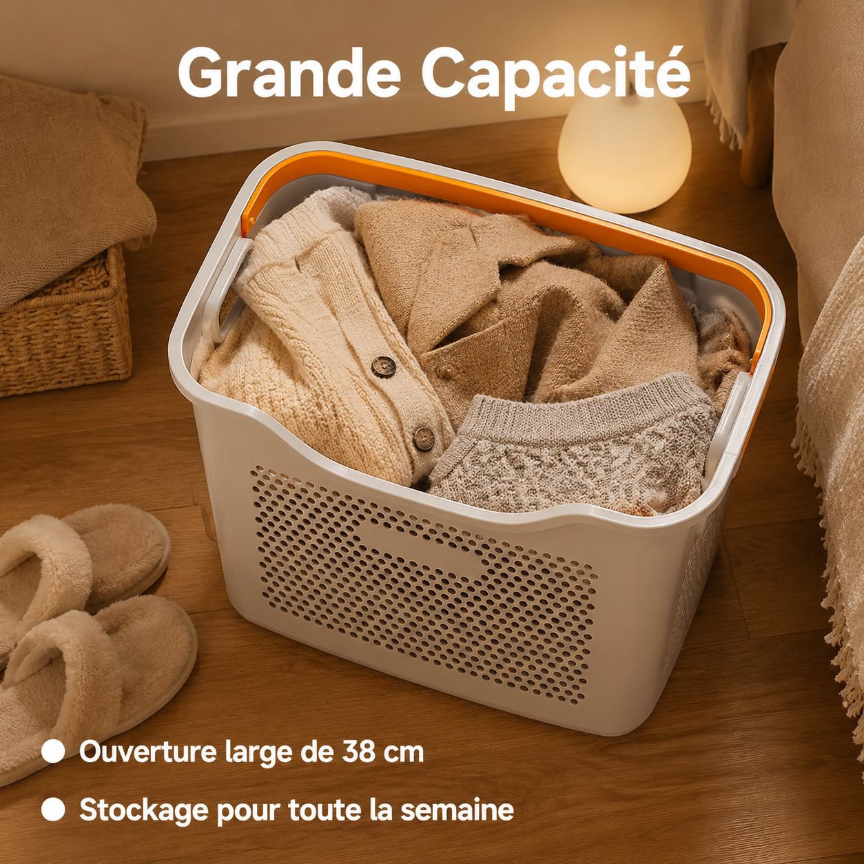 Panier à linge sale pour la maison