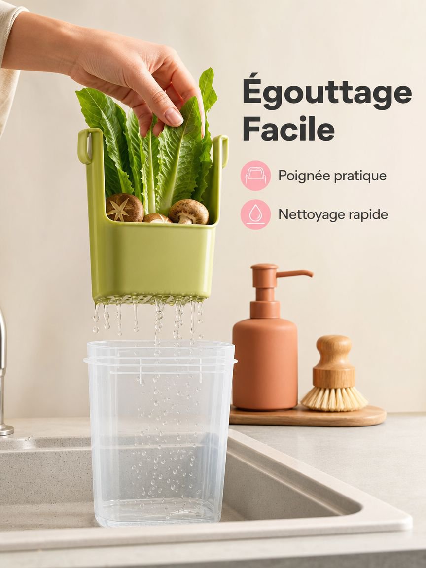 Boîte multifonctionnelle de conservation des légumes