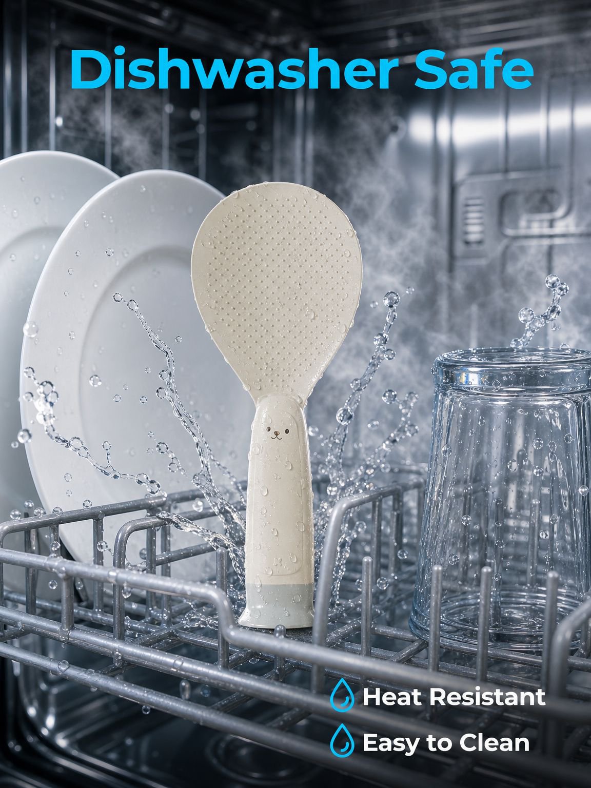 Non-stick Suction Base Baby Spoon