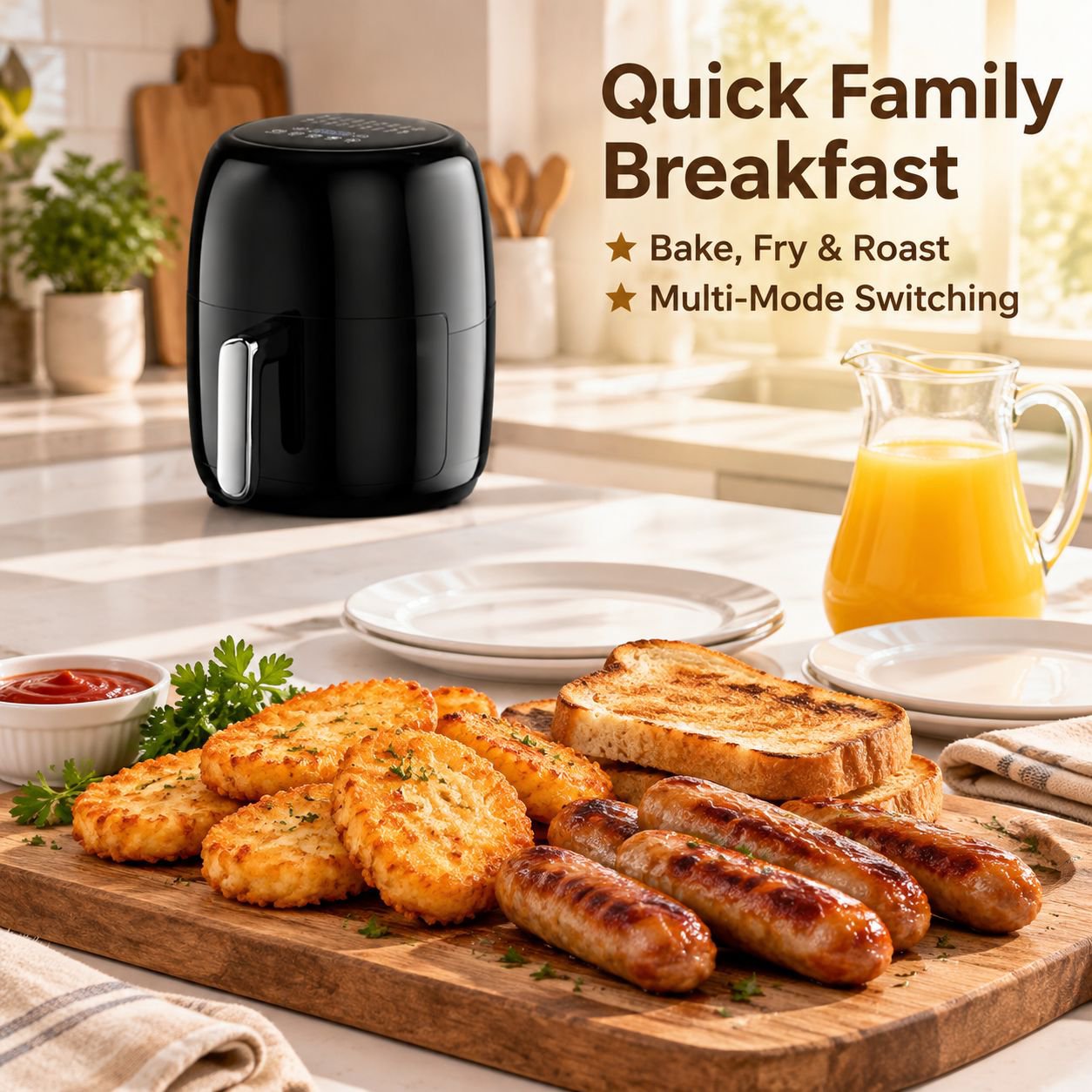 All-in-One Baking, Frying, Roasting Electric Oven