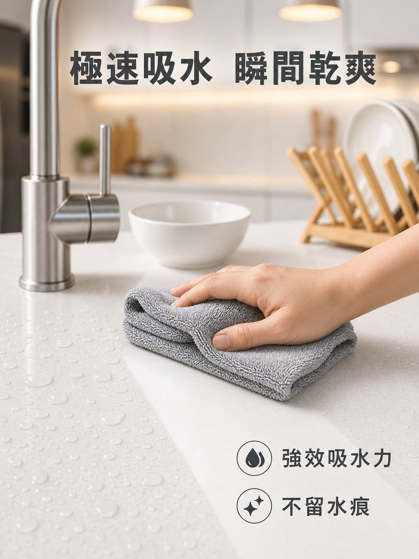 竹炭纖維洗碗巾