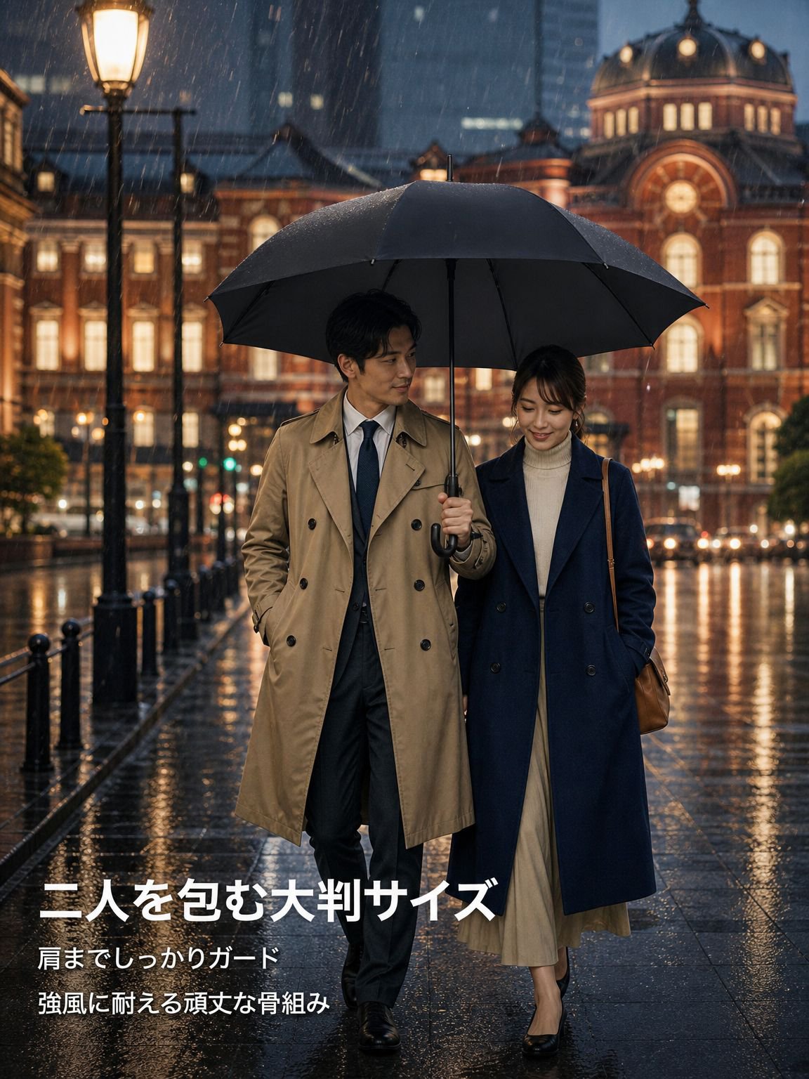 二人用大型防水ゴルフ長傘卸売
