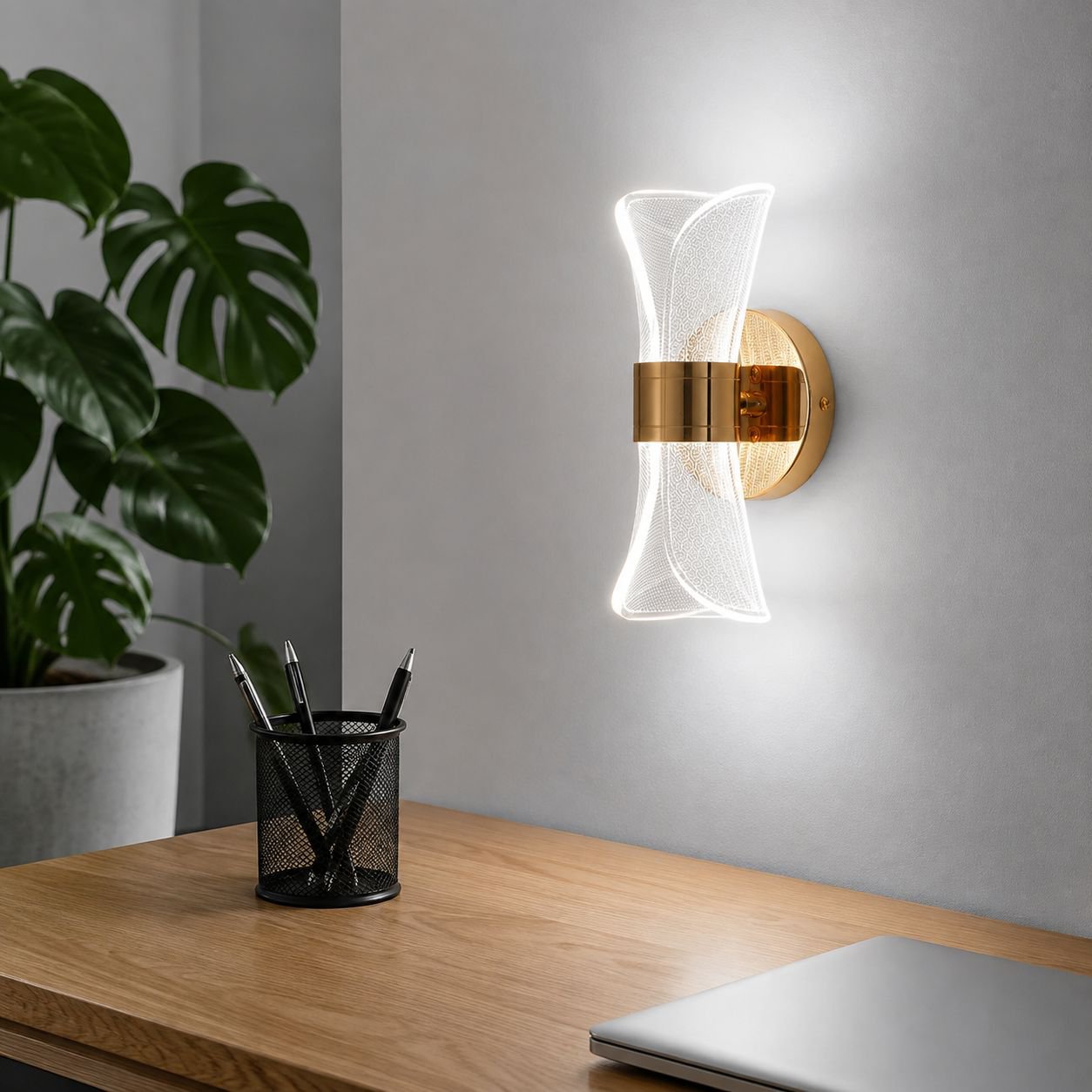 Super Bright Bedroom Bedside Wall Lamp Nordic Minimalist Aisle Lighting Fixture