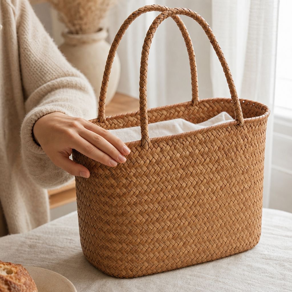 Beautiful flower basket for newborn photography