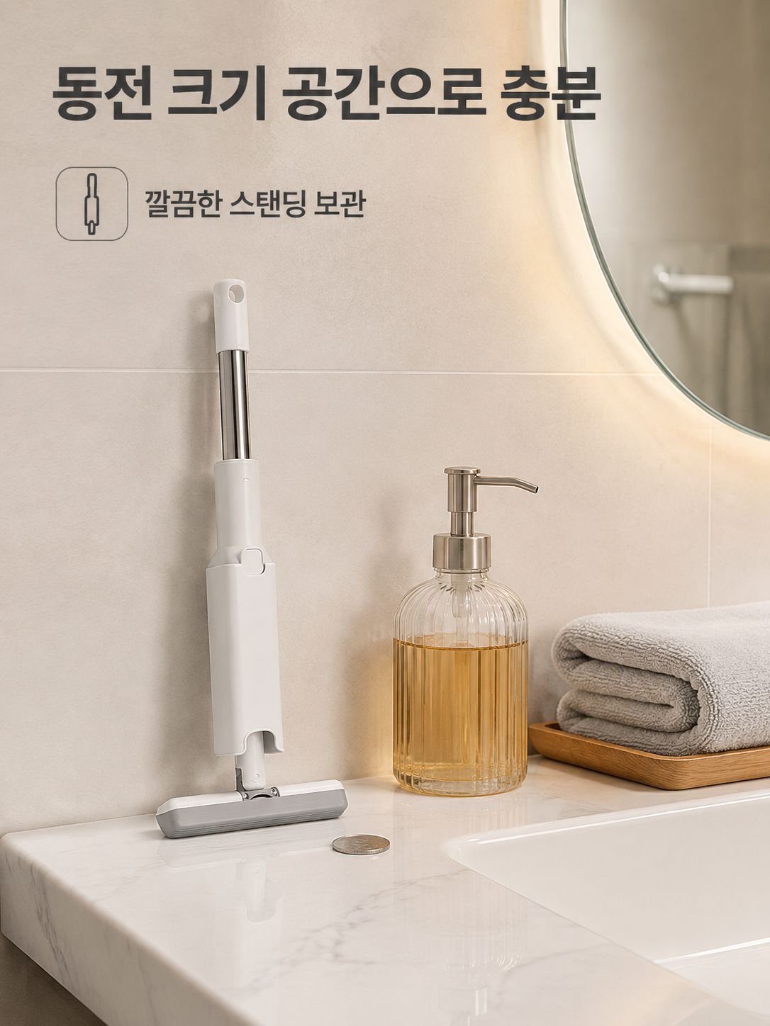 데스크탑 다기능 공압식 걸레