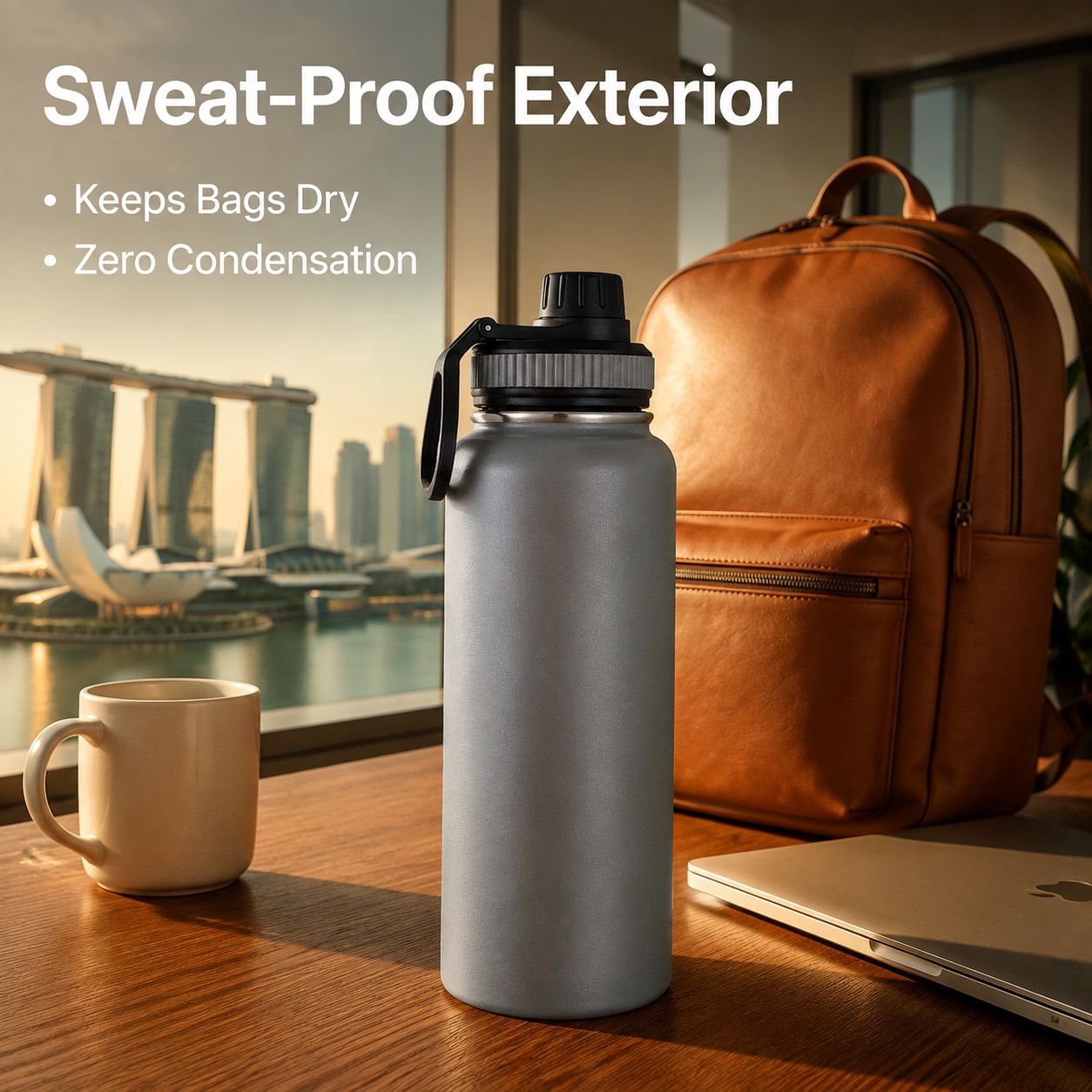 Portable Vacuum Flask Cup for Outdoor Sports and Travel