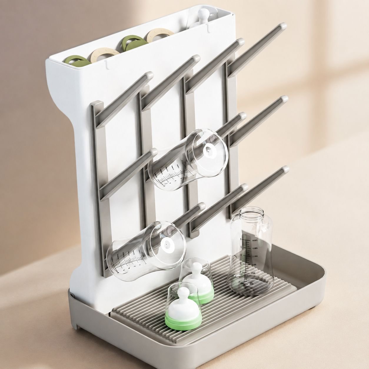 Baby Bottle Storage Draining Rack Filter Drying Stand