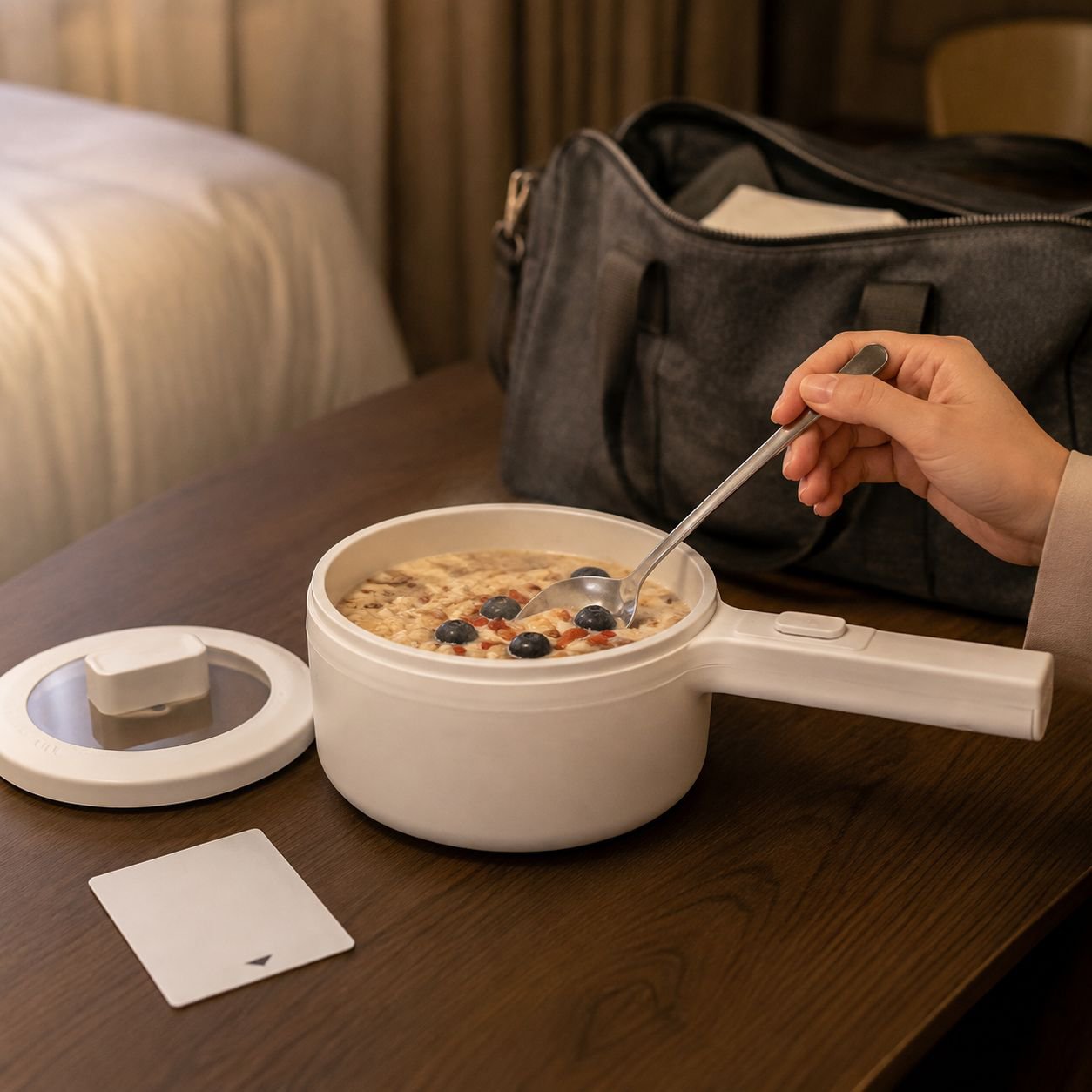 Mini Electric Cooker Hot Pot for Home