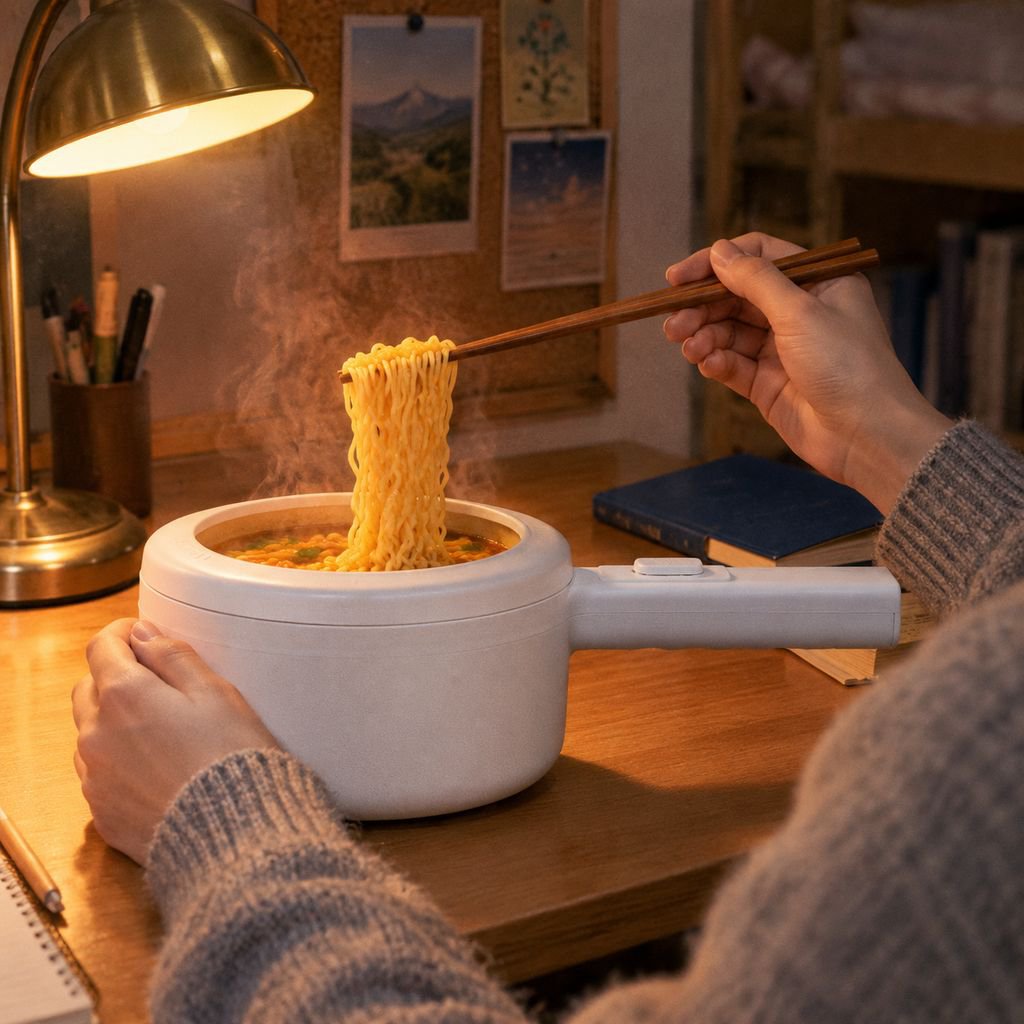 Mini Electric Cooker Hot Pot for Home