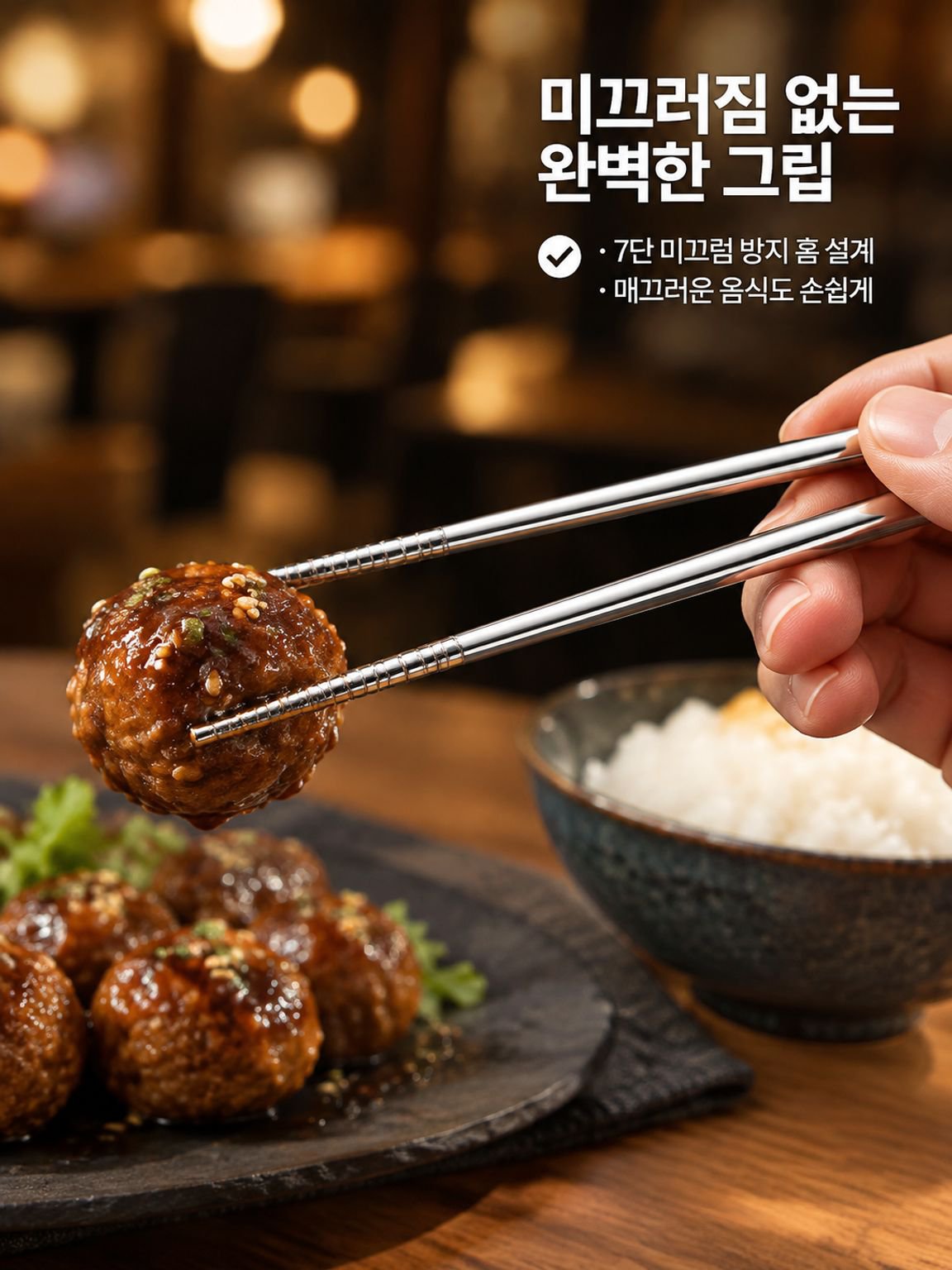 스테인리스 휴대용 식기 젓가락 빨대 세트