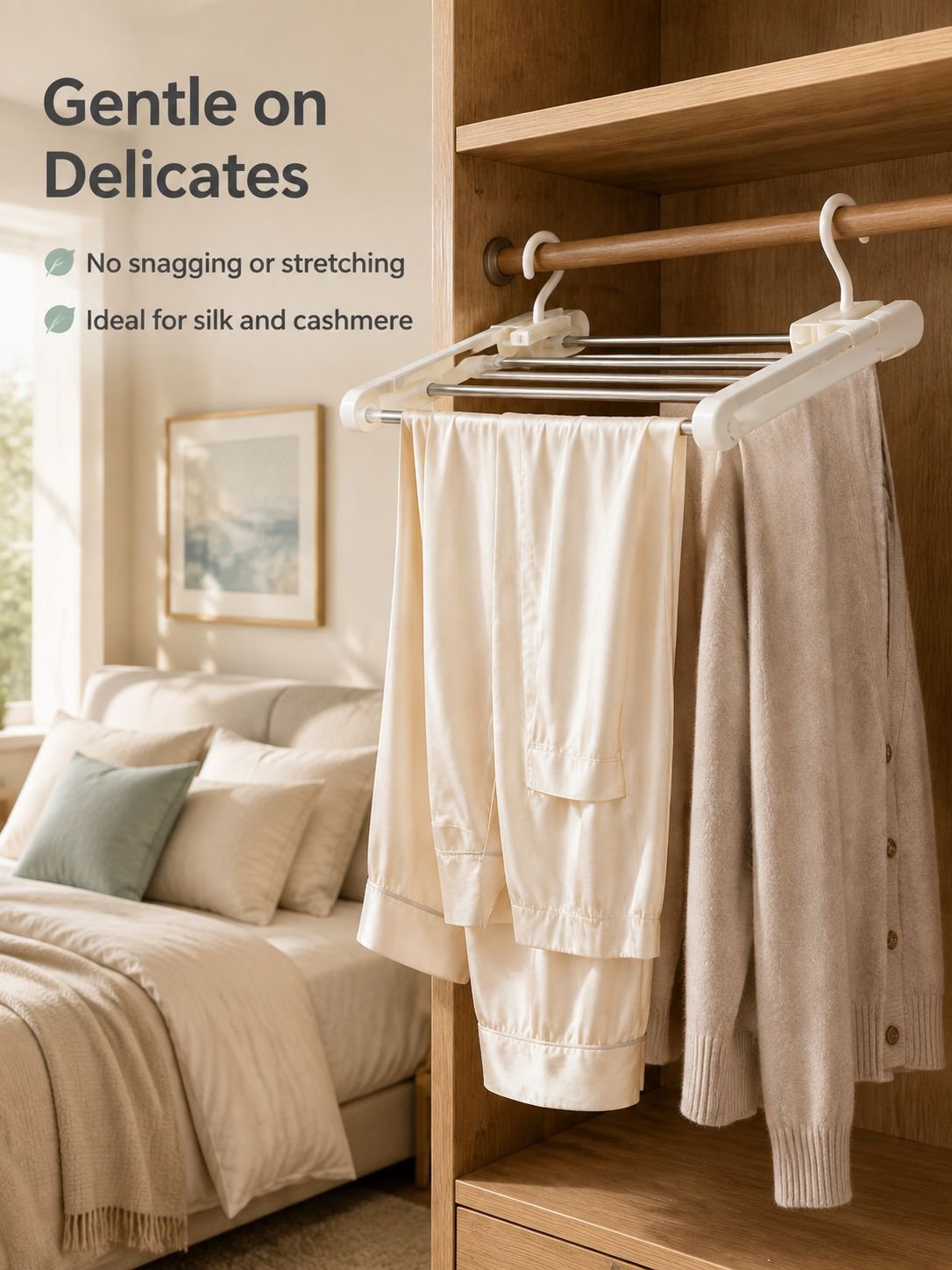 Rust-resistant steel drying rack for apartments