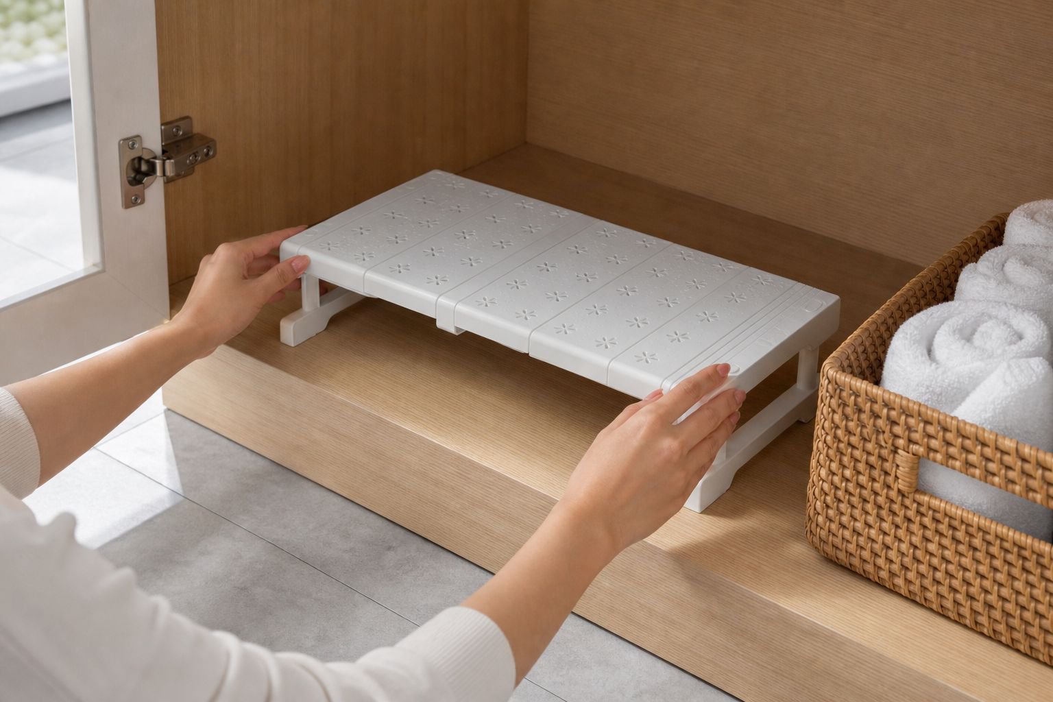 Wardrobe layered partition retractable cabinet compartment rack cabinet under sink layered storage r