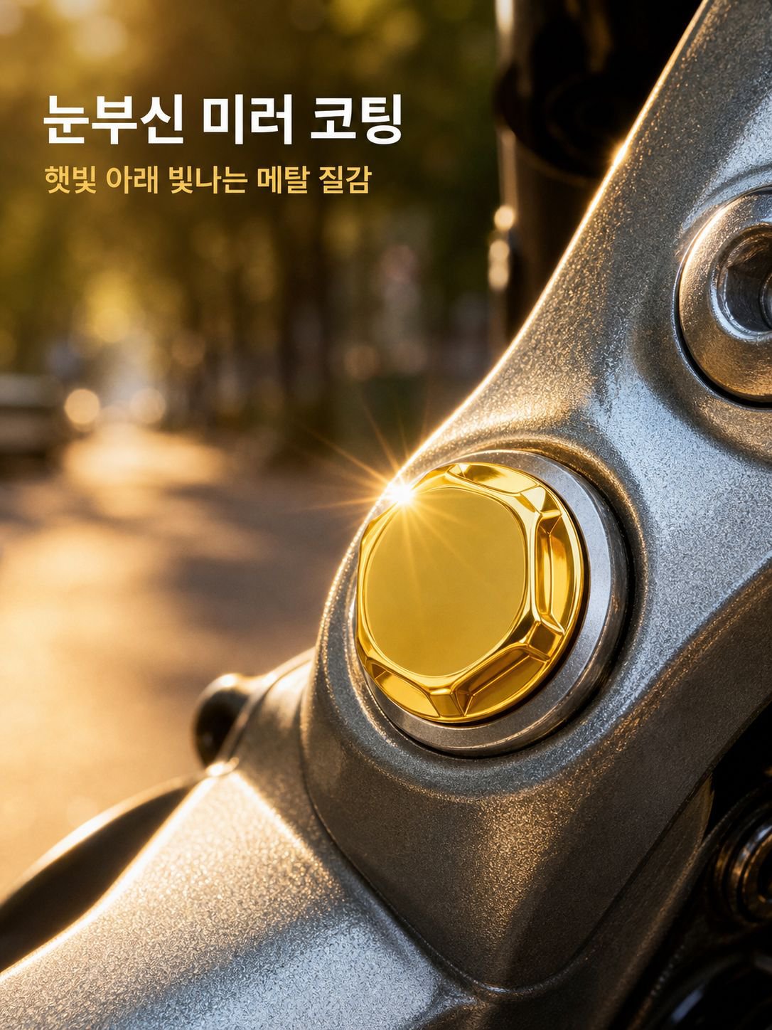 오토바이에 적합한 장식용 나사 헤드 커버