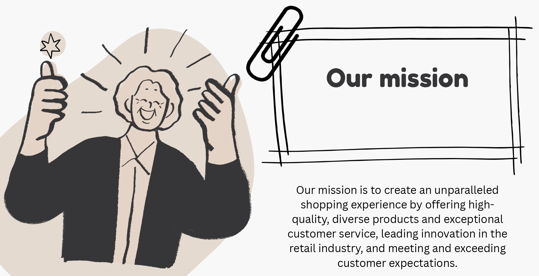 To be the trusted first choice for shoppers