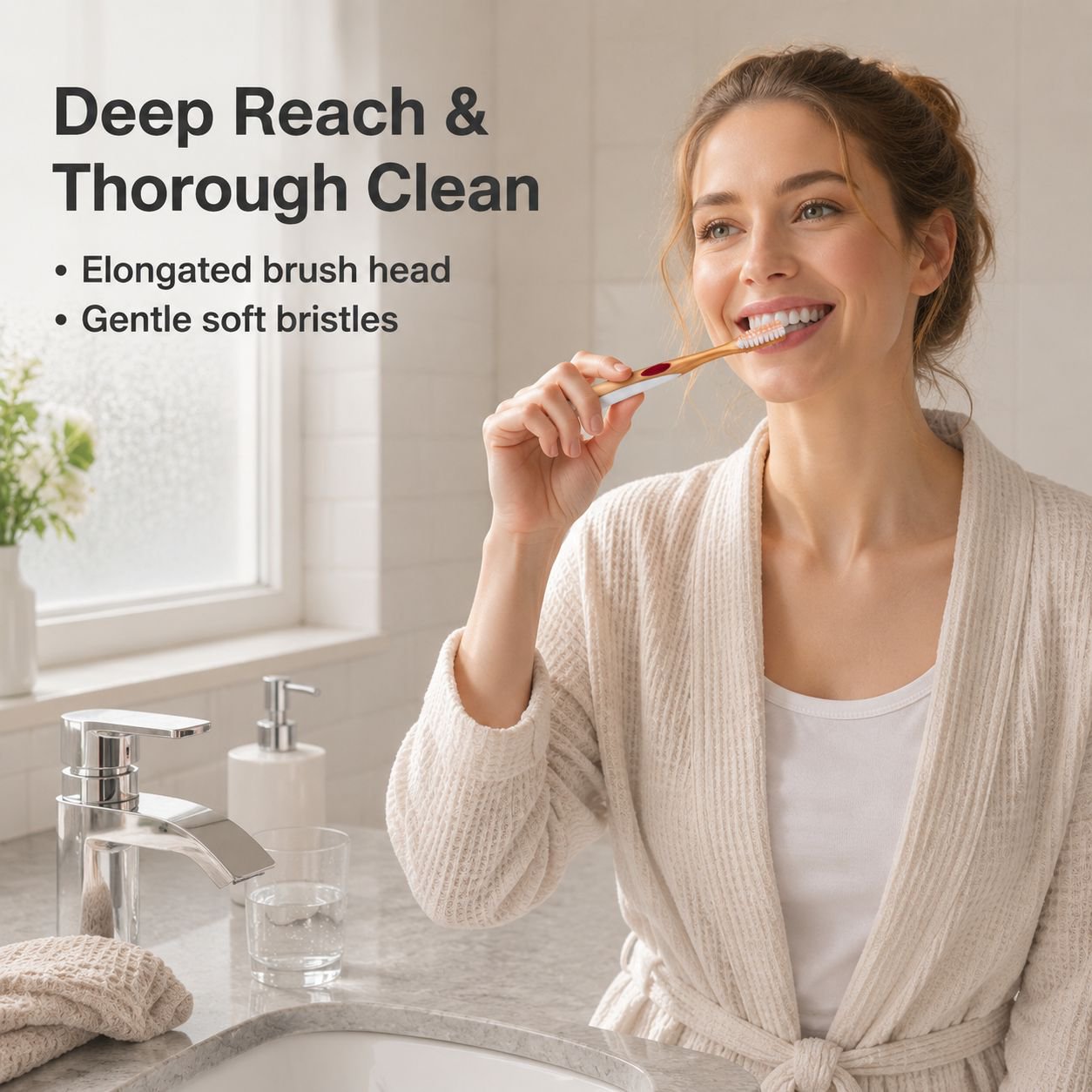Long-headed toothbrush