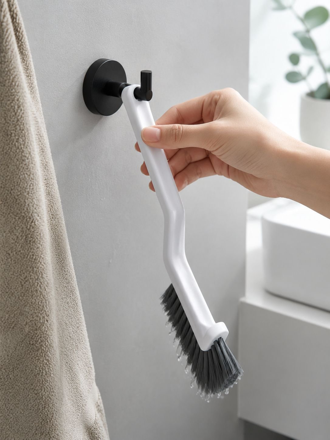 Brosse antidérapante pour ménage quotidien