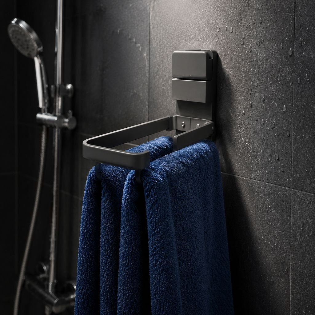 Suction Cup Towel Holder (No Drilling Required)