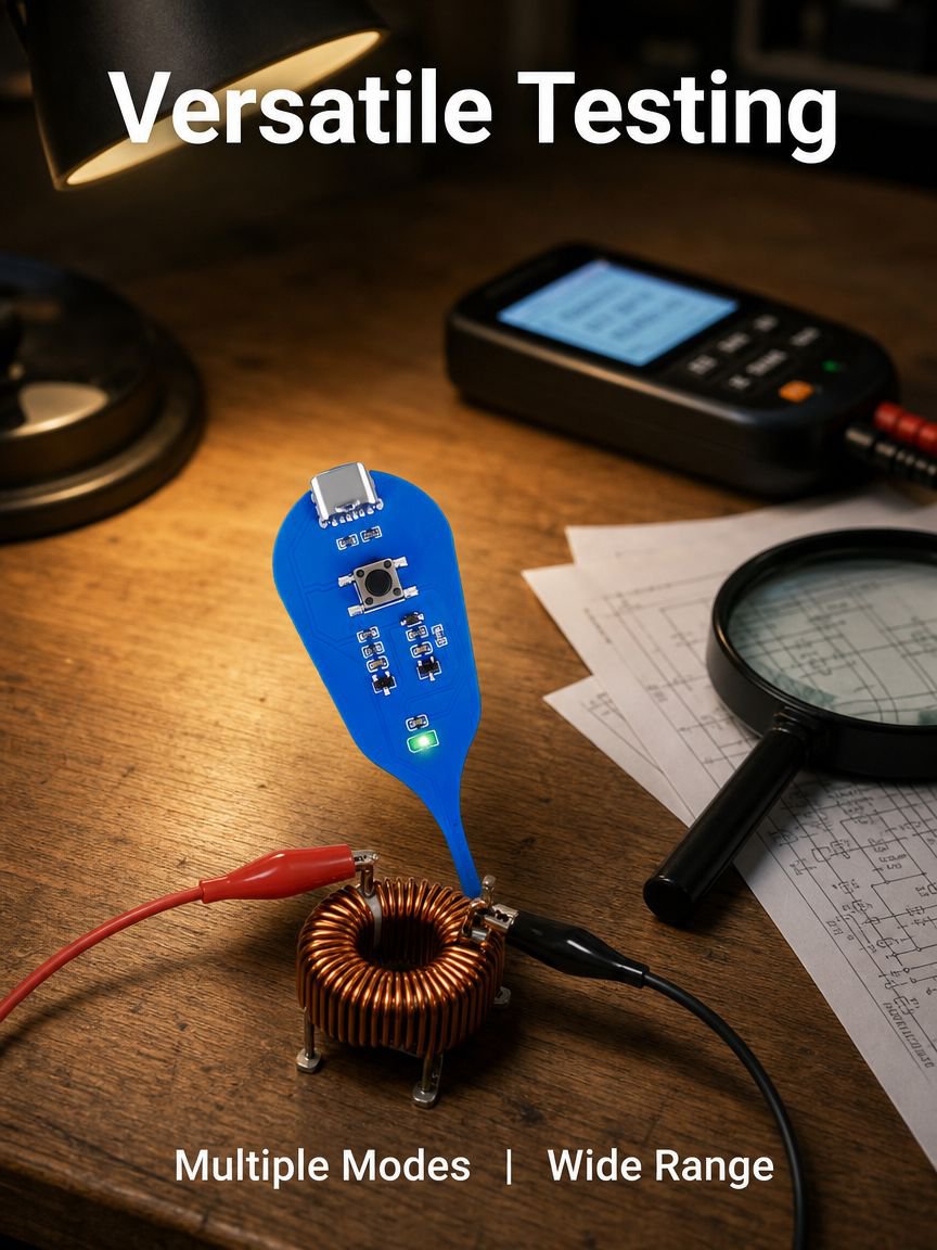 High-precision inductance tester