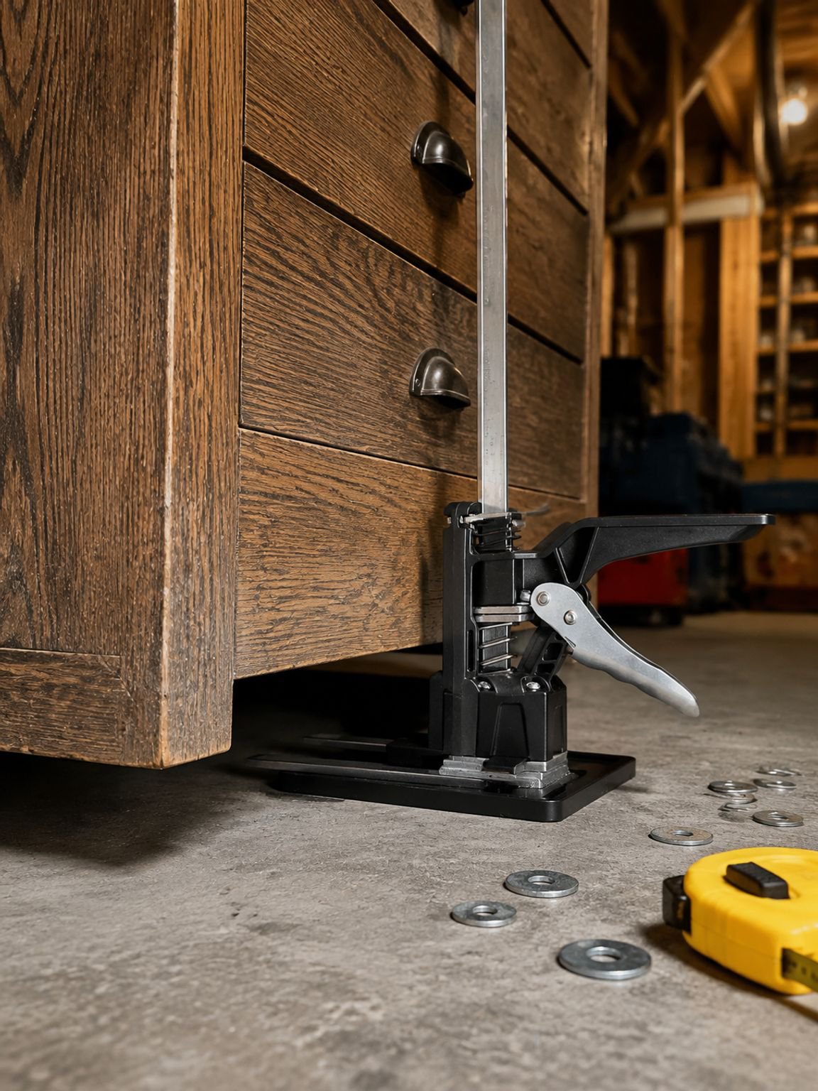 Mini jack stand tool, manual jack, furniture lifting tool, trailer jack, maximum load capacity 220 k