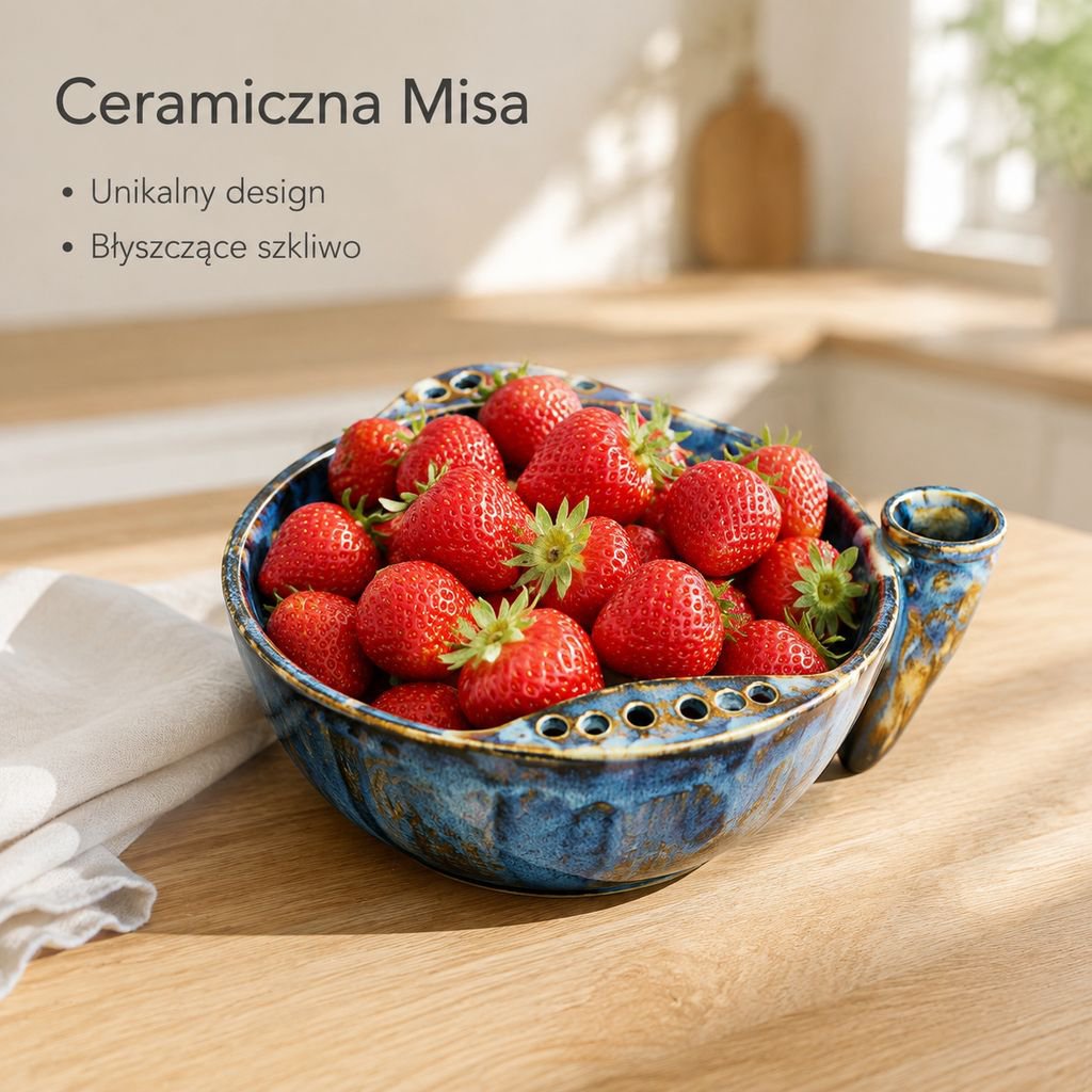 Ceramiczny kosz na owoce