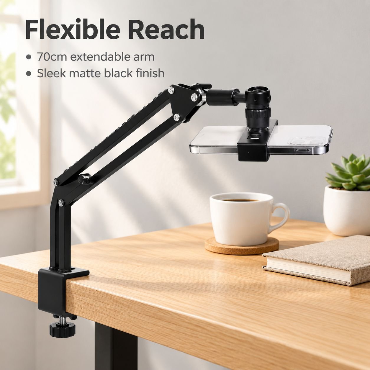 Mobile Phone Live Broadcast Accessories Bracket Universal Pan/Tilt Dual-Camera Rotating Clip Multi-F
