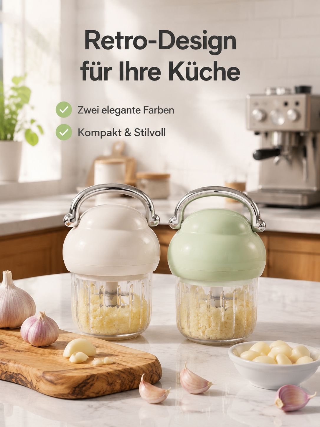 Multifunktionaler Knoblauchpresse für die Küche