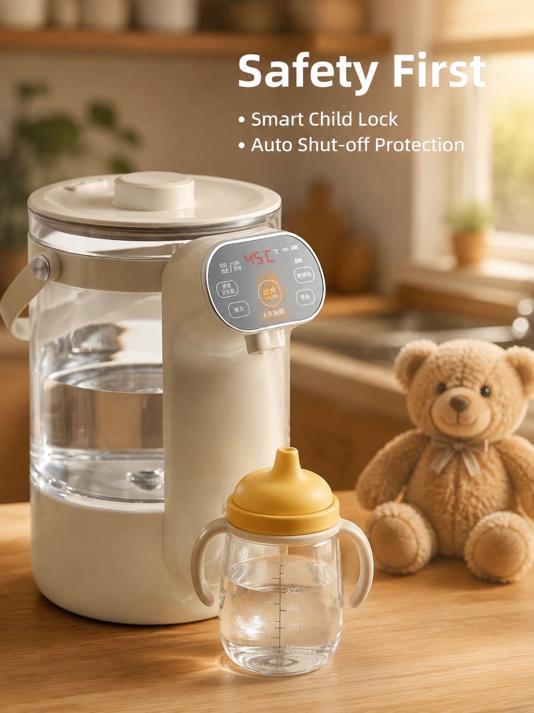 Household Temperature Control Direct-Drinking Electric Kettle