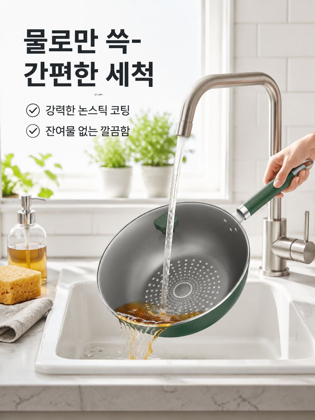 업그레이드 크리스탈 논스틱 웍