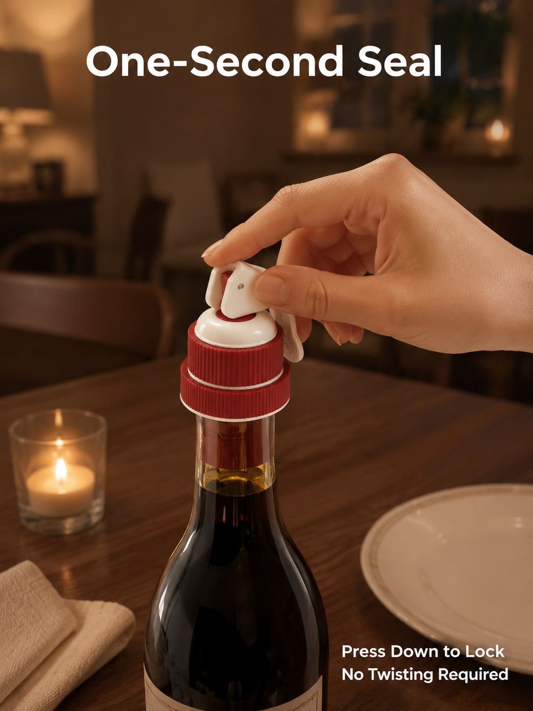 Red Wine Freshness Preserving Stopper
