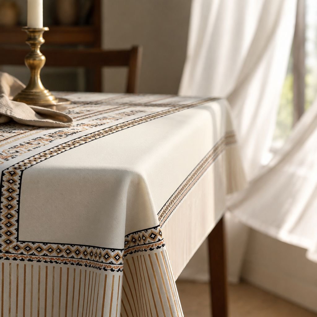 Mantel de mesa bohemio rectangular