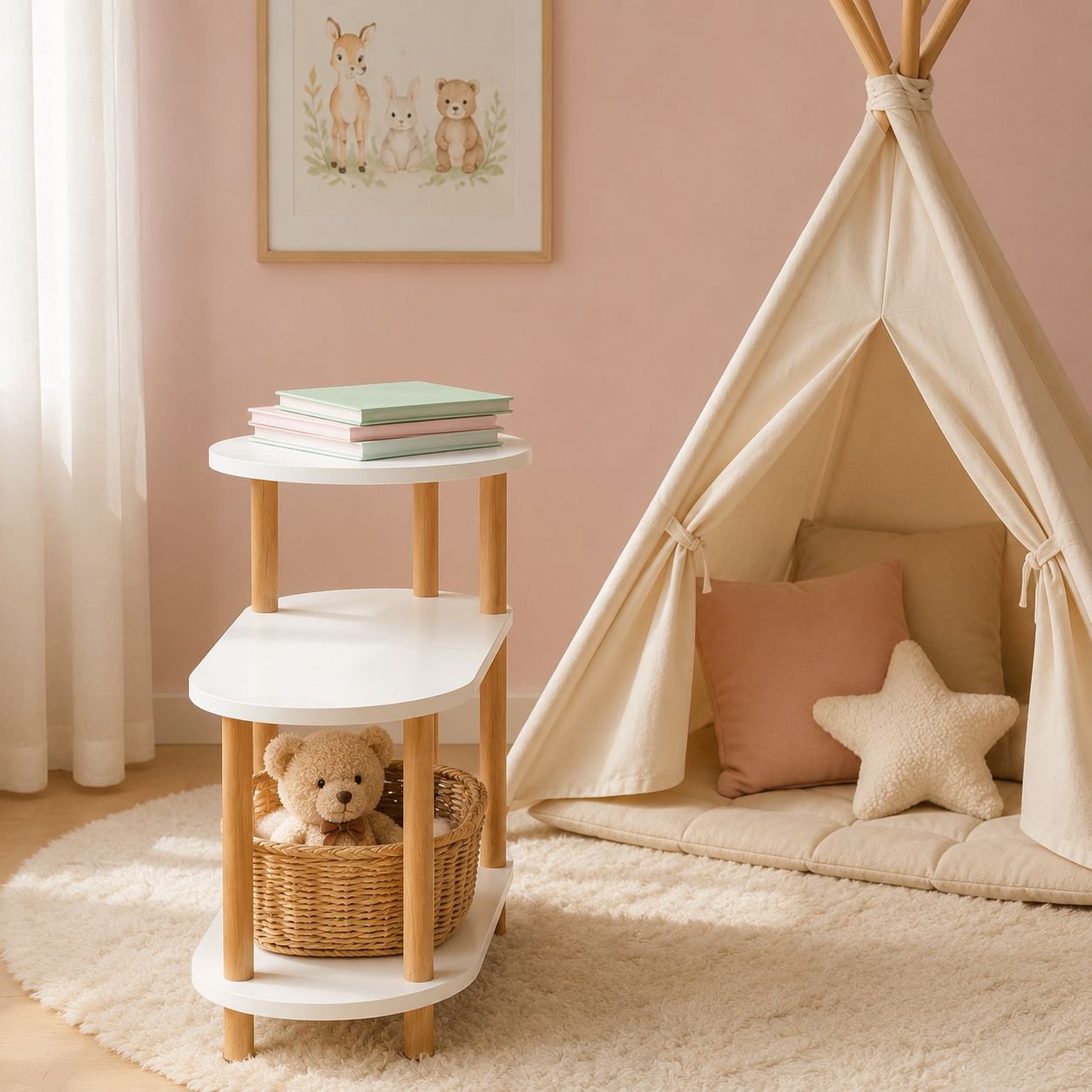 Mobilier moderne petite table polyvalente
