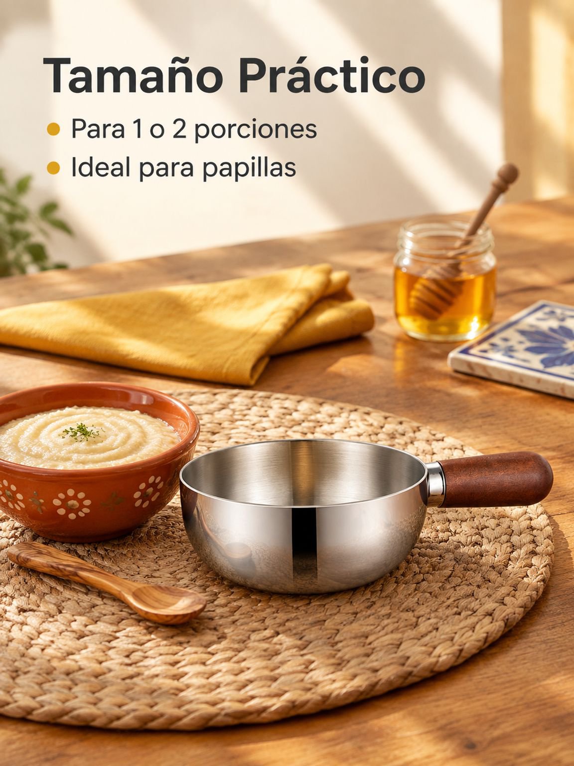 Mini jarra de leche de acero inoxidable