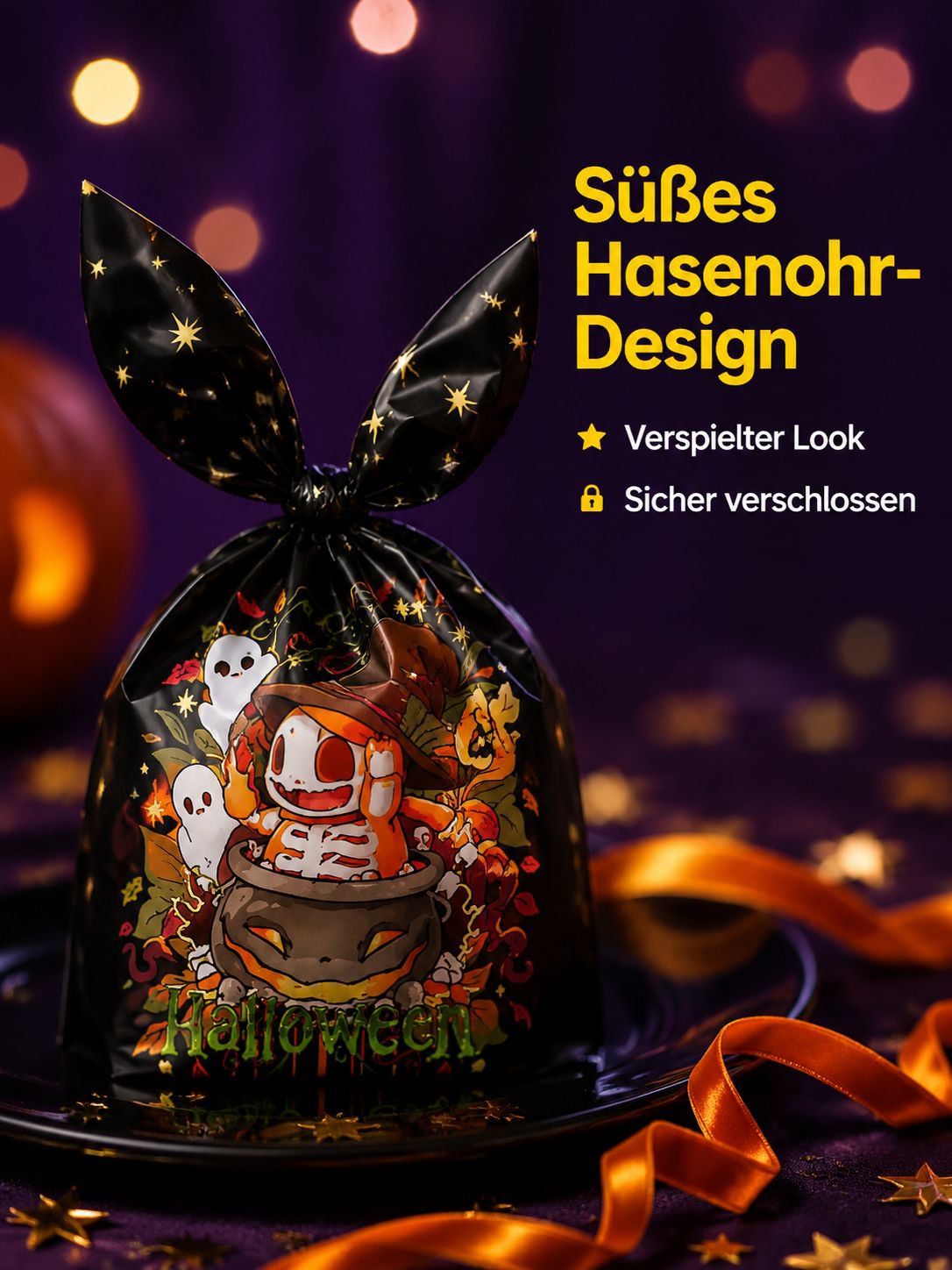 Mitgebseltüten für Halloween Party – stabile Papierqualität