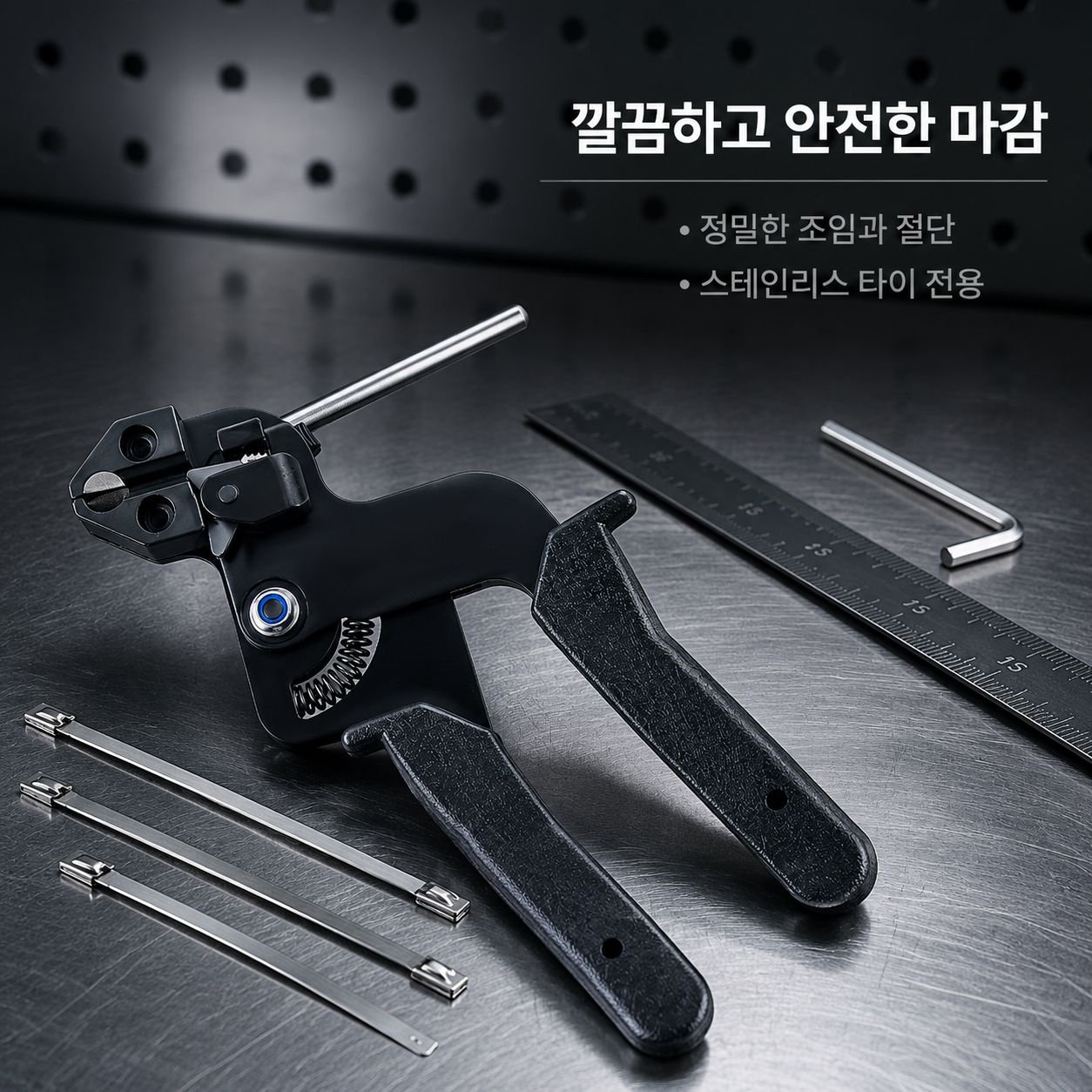 스테인리스 스틸 수동 케이블 타이 조임기