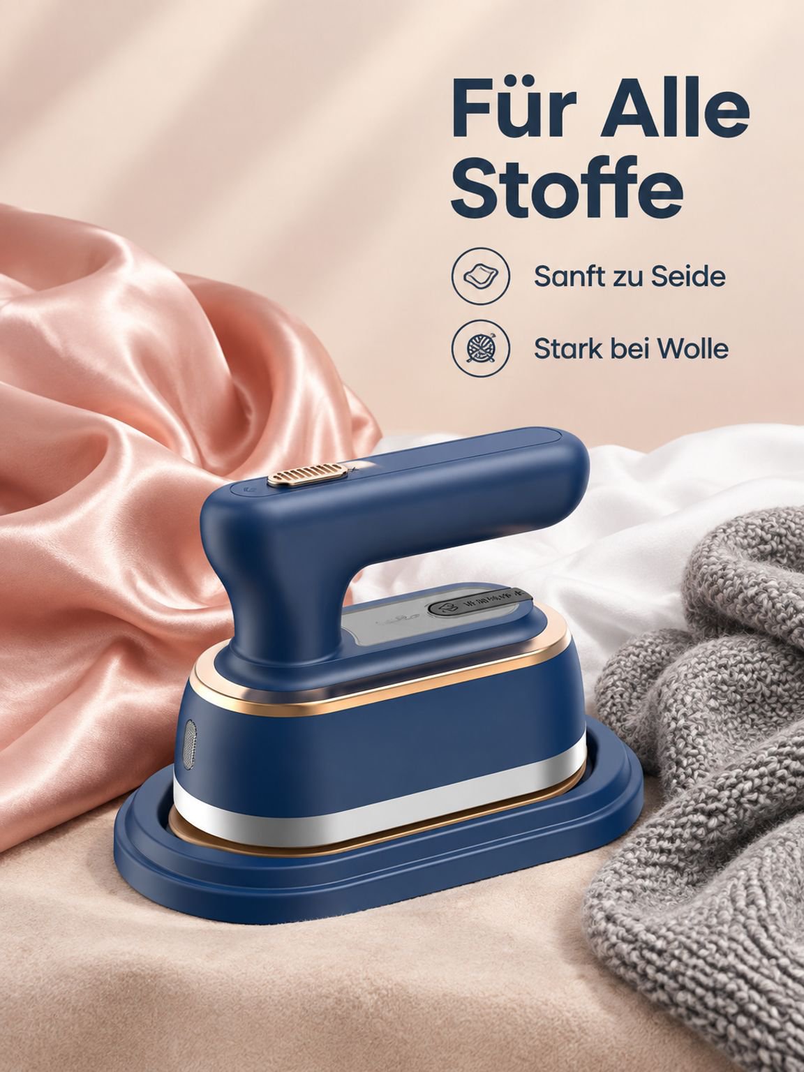 Tragbare hängende Dampfbügelmaschine Klappbares Handdampfbügeleisen Hochleistungs