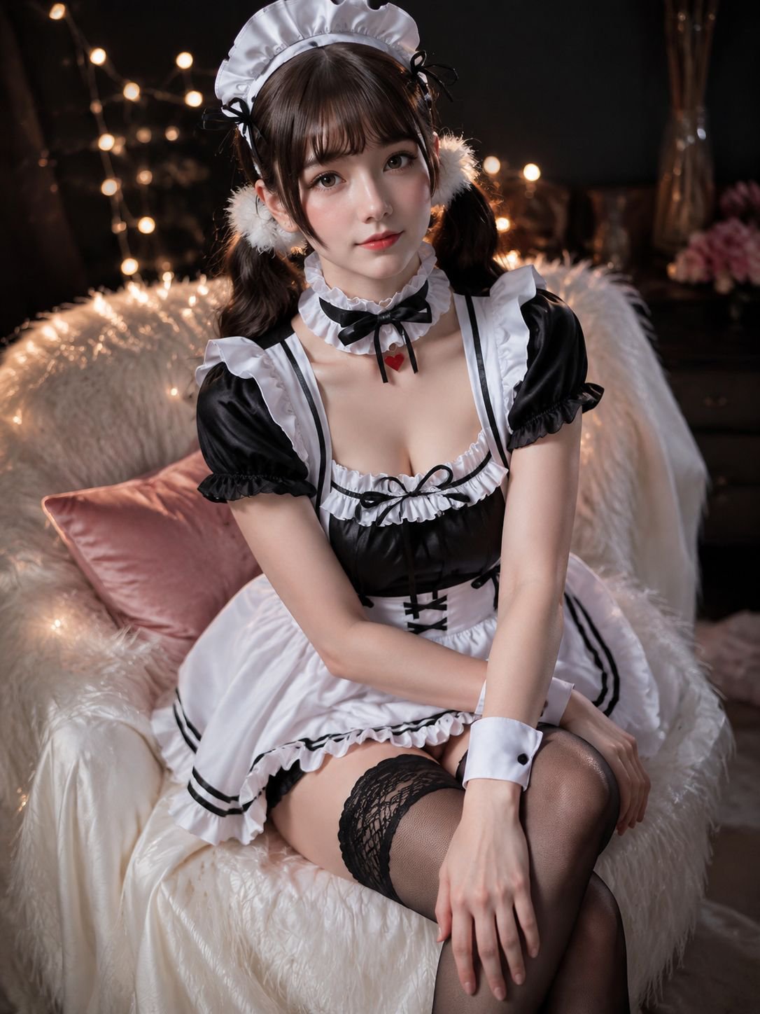 Dienstmädchen-Outfit, Japanisches Rollenspiel, Freizeitkleidung