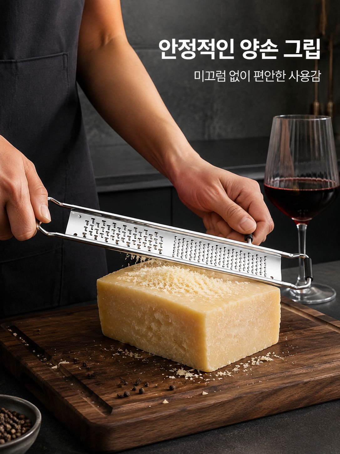 다용도 치즈 슬라이서 및 강판기