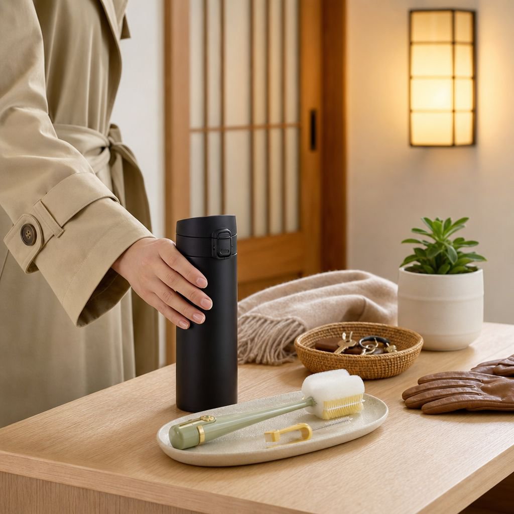 哺乳瓶用クリーナーの衛生的な収納方法