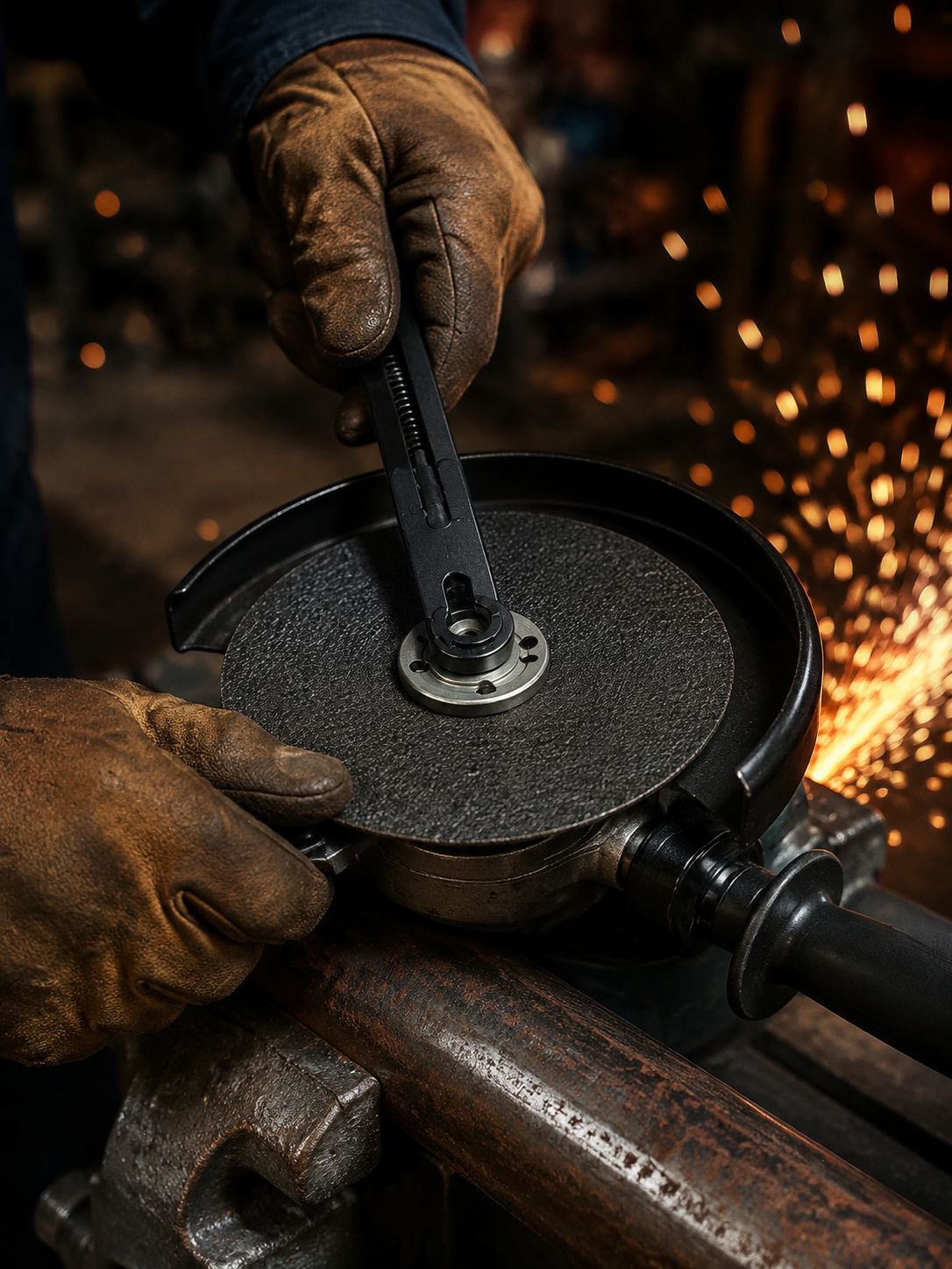 Clé spéciale pour démontage de disque