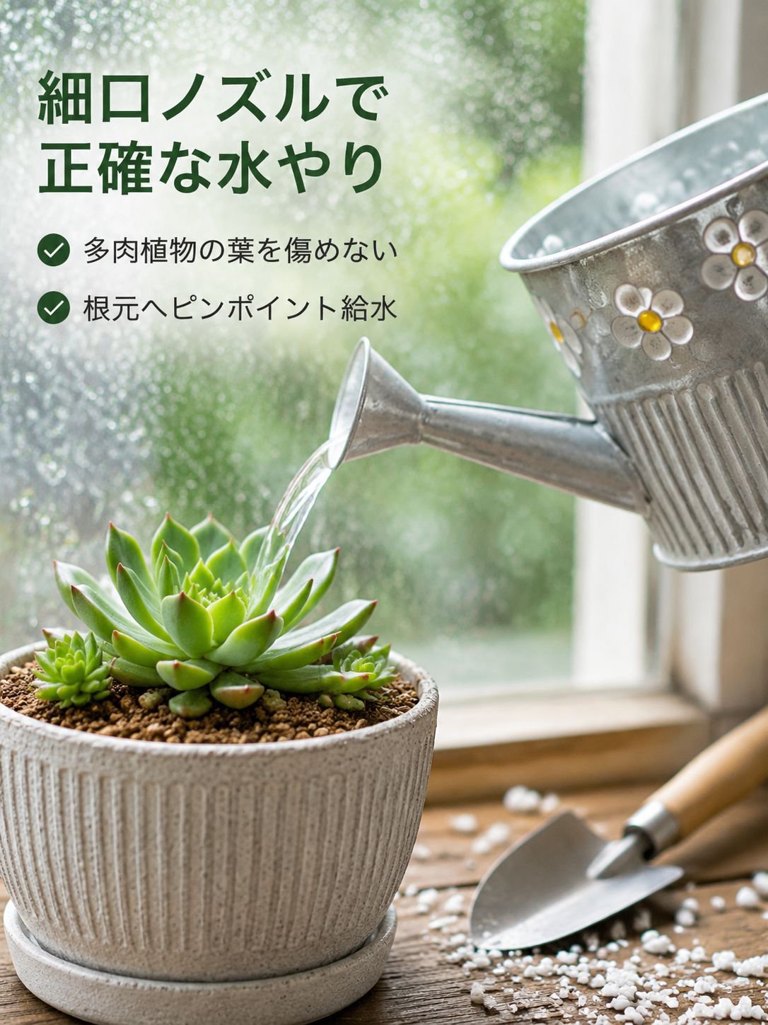 ガーデンブリキバケツ、植木鉢
