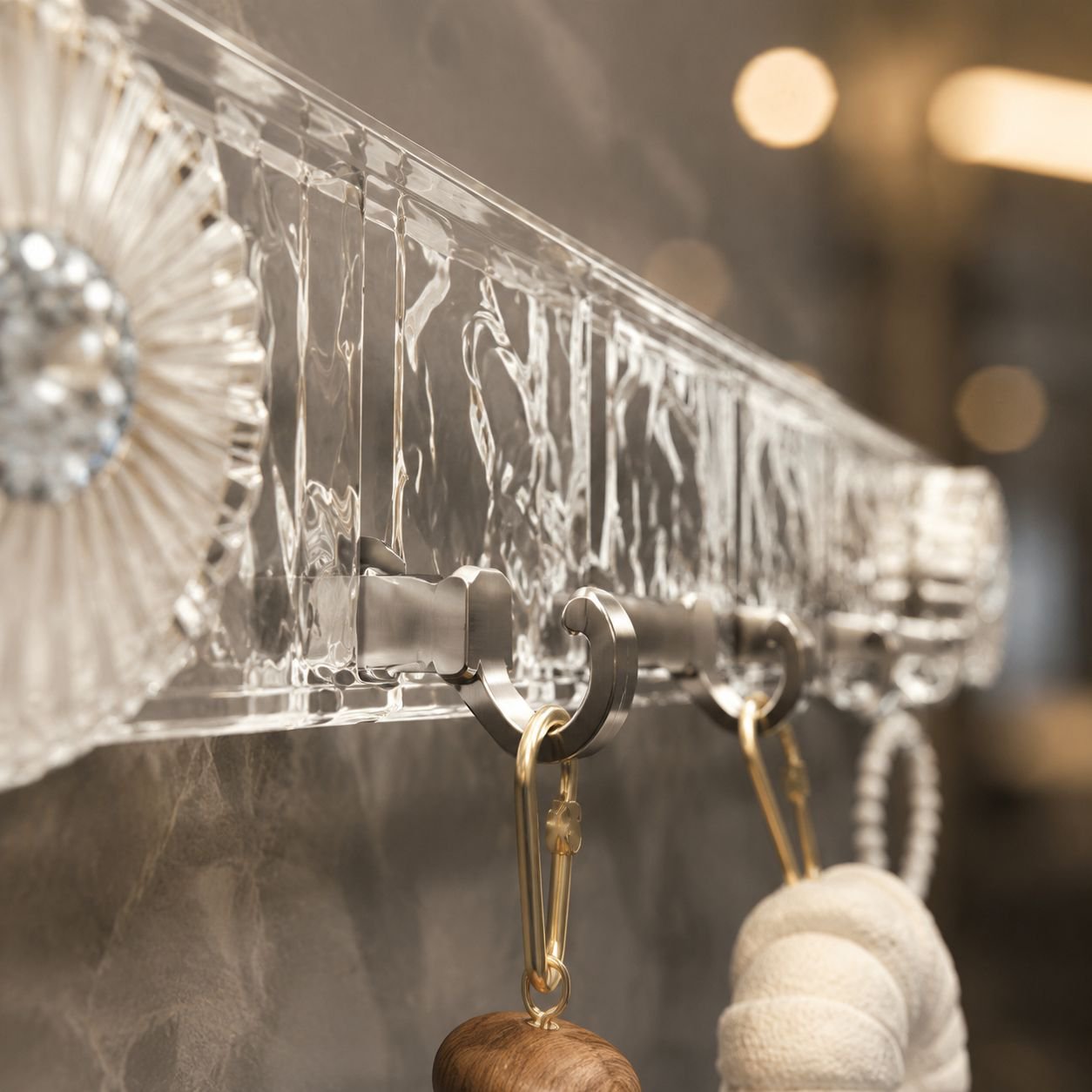 Strong suction cup hook for hanging towels in bathroom